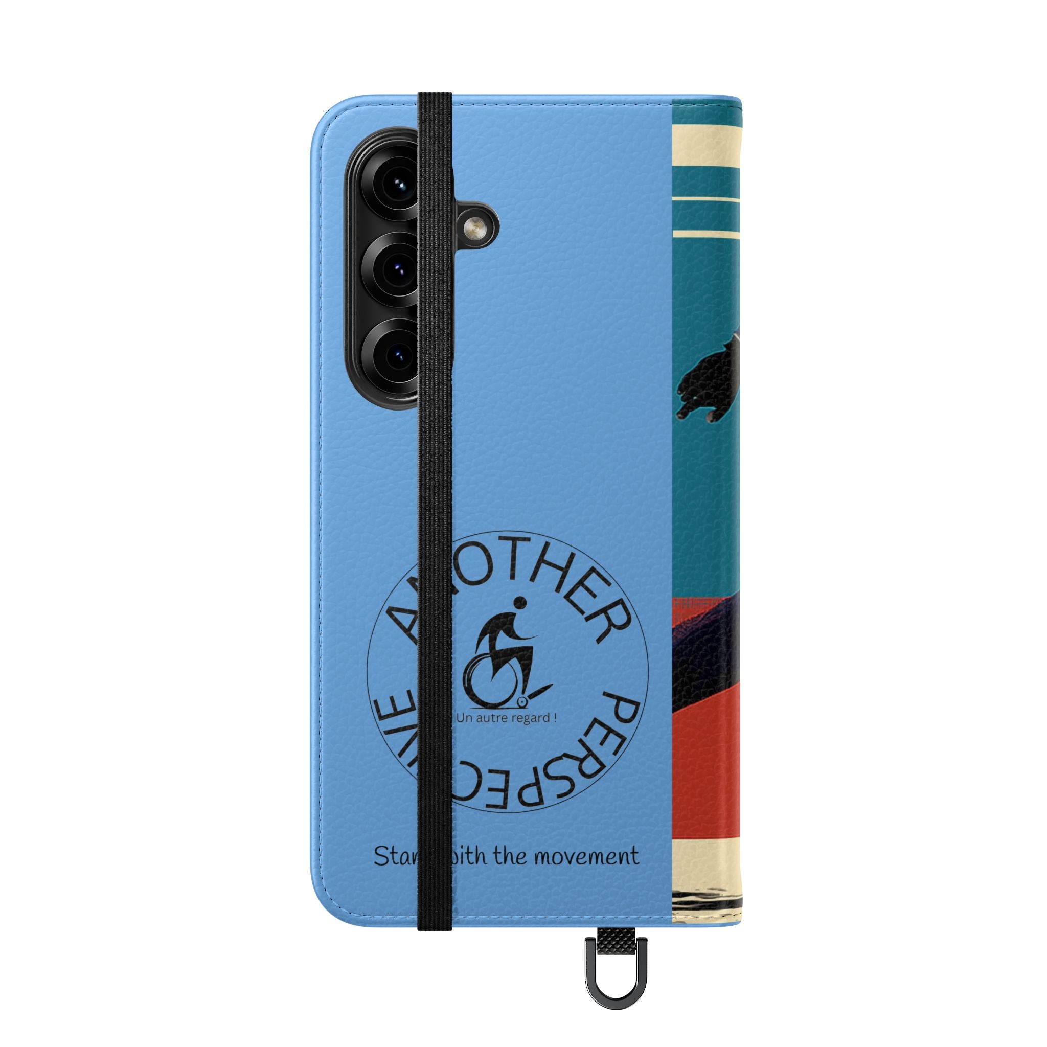 Sporty Flip Case for Athletes Course , Phone Wallet Cover, Stylish Mobile Case, Perfect Gift for Sports Fans, Functional Design