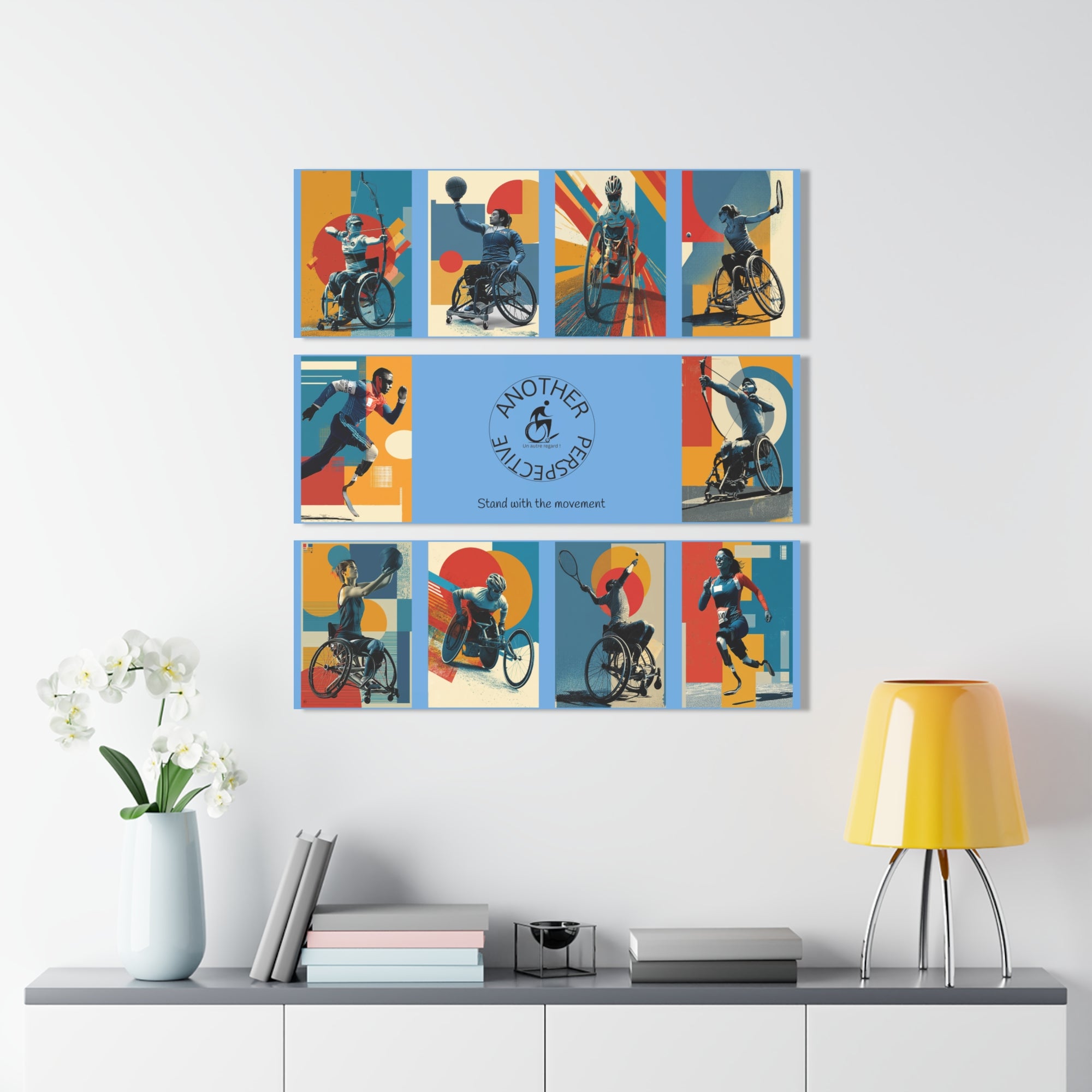 Inspirational Acrylic Triptych Prints | Motivational Wall Art, Modern Home Decor, Athlete Artwork, Fitness Gift, Unique Wall Decor
