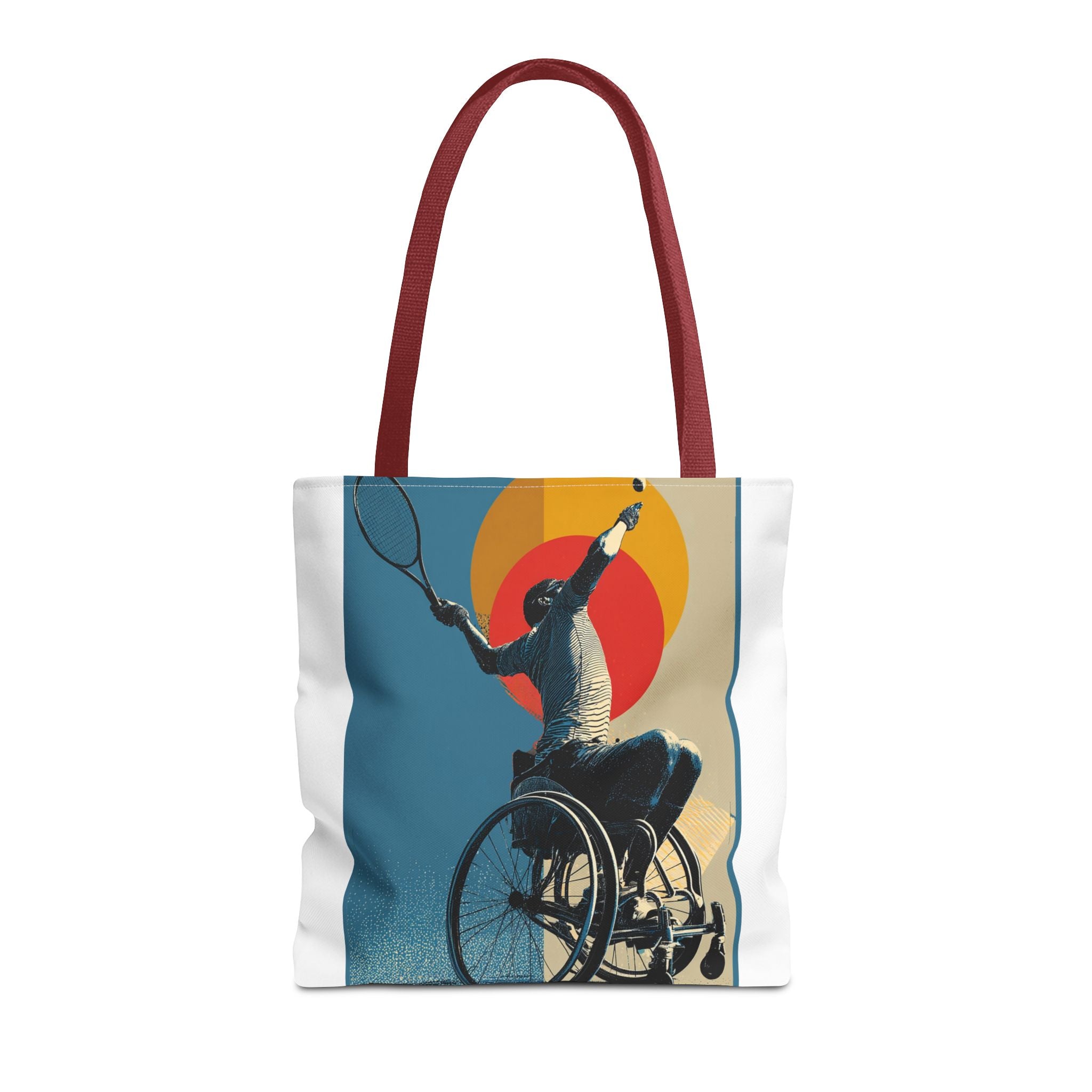 Inspirational Tennis Sports Tote Bag | Motivational Gym Bag, Everyday Use, Eco-Friendly Gift, Unique Sporty Design