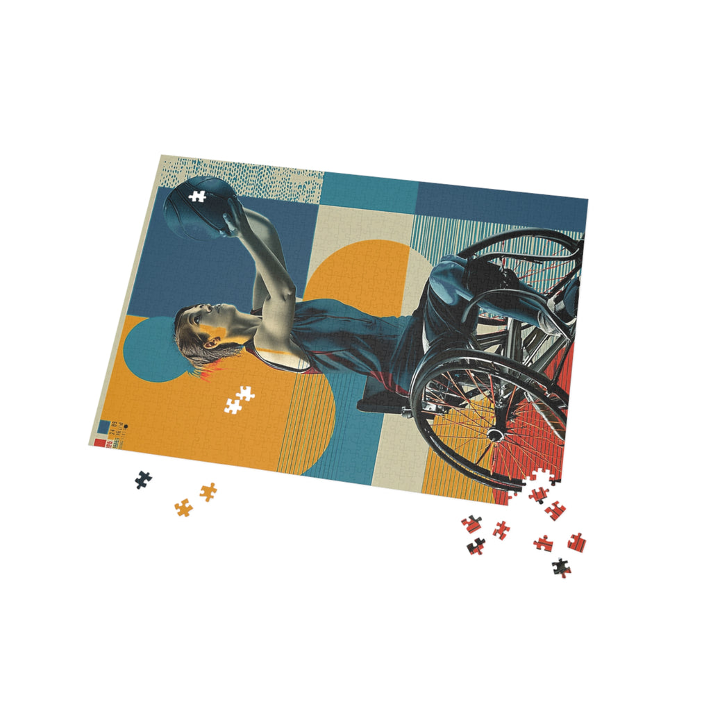 Interactive Basket Enthusiast Puzzle,  500-1000-Piece Jigsaw, Perfect for Gifts, Family Time, Home Decor, Cycling Theme