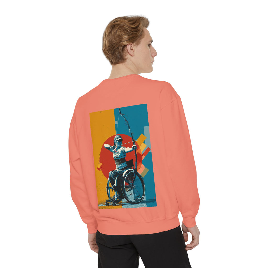 Inspirational Unisex Sweatshirt - Motivational Sports Tennis Design | Perfect for Coaches, Athletes, Gifts, Casual Wear, and Events