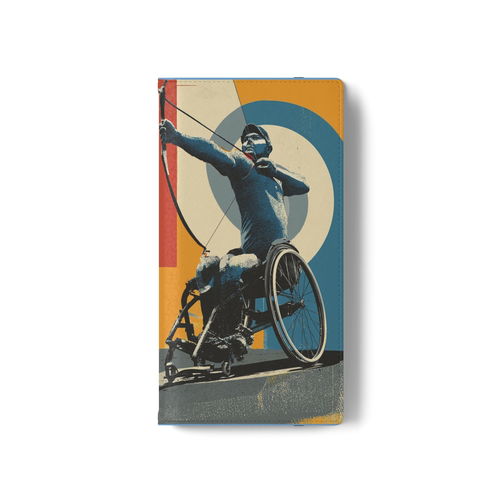 Sporty Flip Case for Athletes Archery, Phone Wallet Cover, Stylish Mobile Case, Perfect Gift for Sports Fans, Functional Design