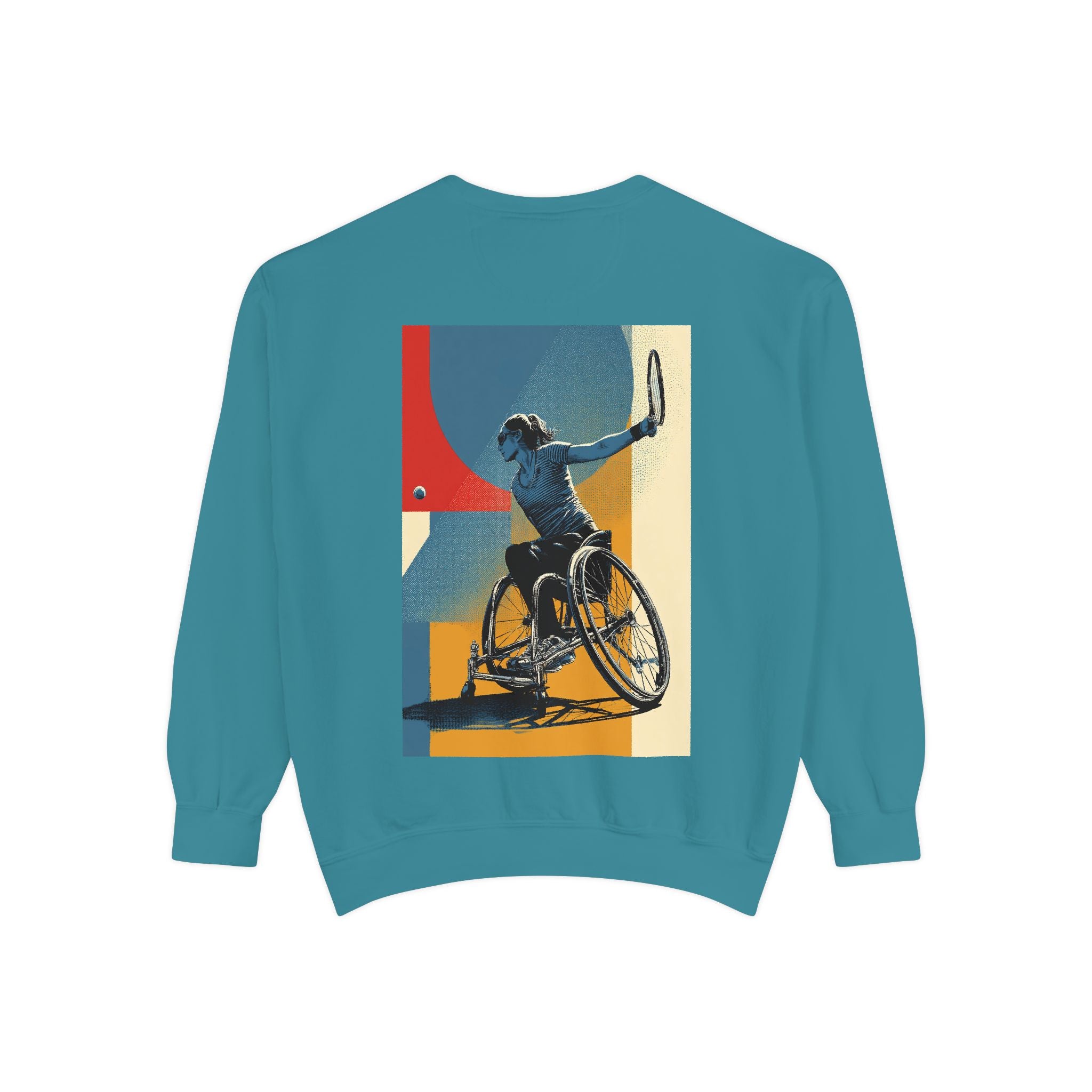 Inspirational Unisex Sweatshirt - Motivational Sports Tennis Design | Perfect for Coaches, Athletes, Gifts, Casual Wear, and Events