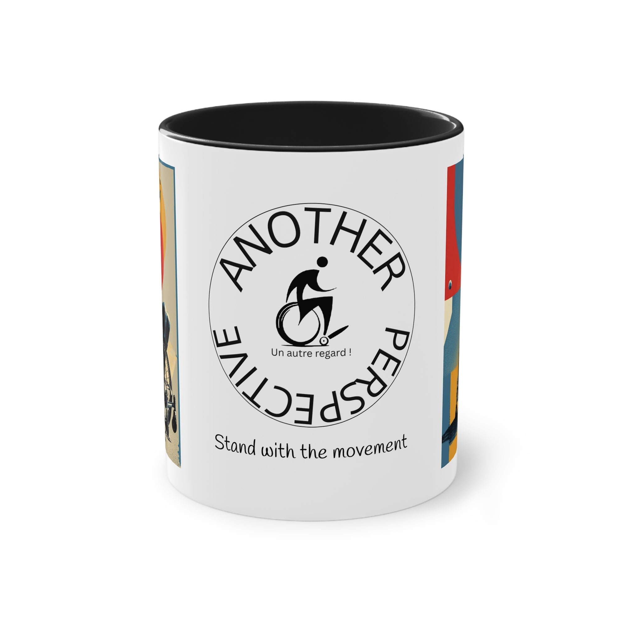 Dynamic Two-Tone Coffee Mug Tennis, Race-inspired Drinkware, Ideal Gift for Athletes, Motivational Morning Caffeine Boost, Sports Lover Cup