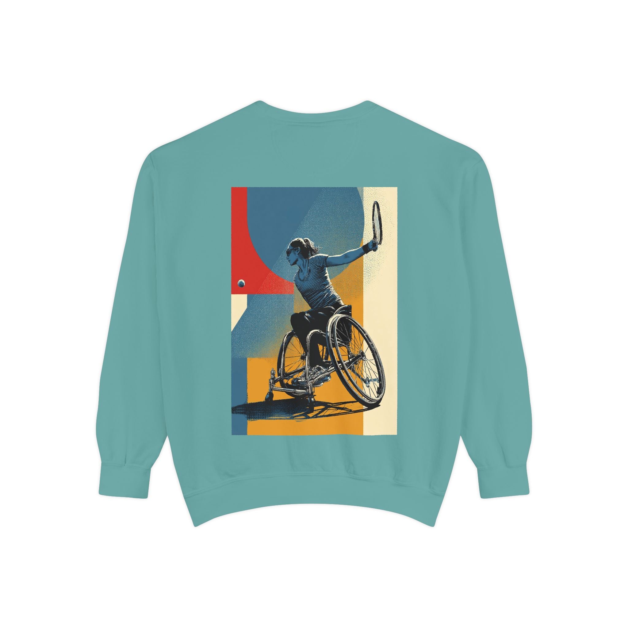 Inspirational Unisex Sweatshirt - Motivational Sports Tennis Design | Perfect for Coaches, Athletes, Gifts, Casual Wear, and Events