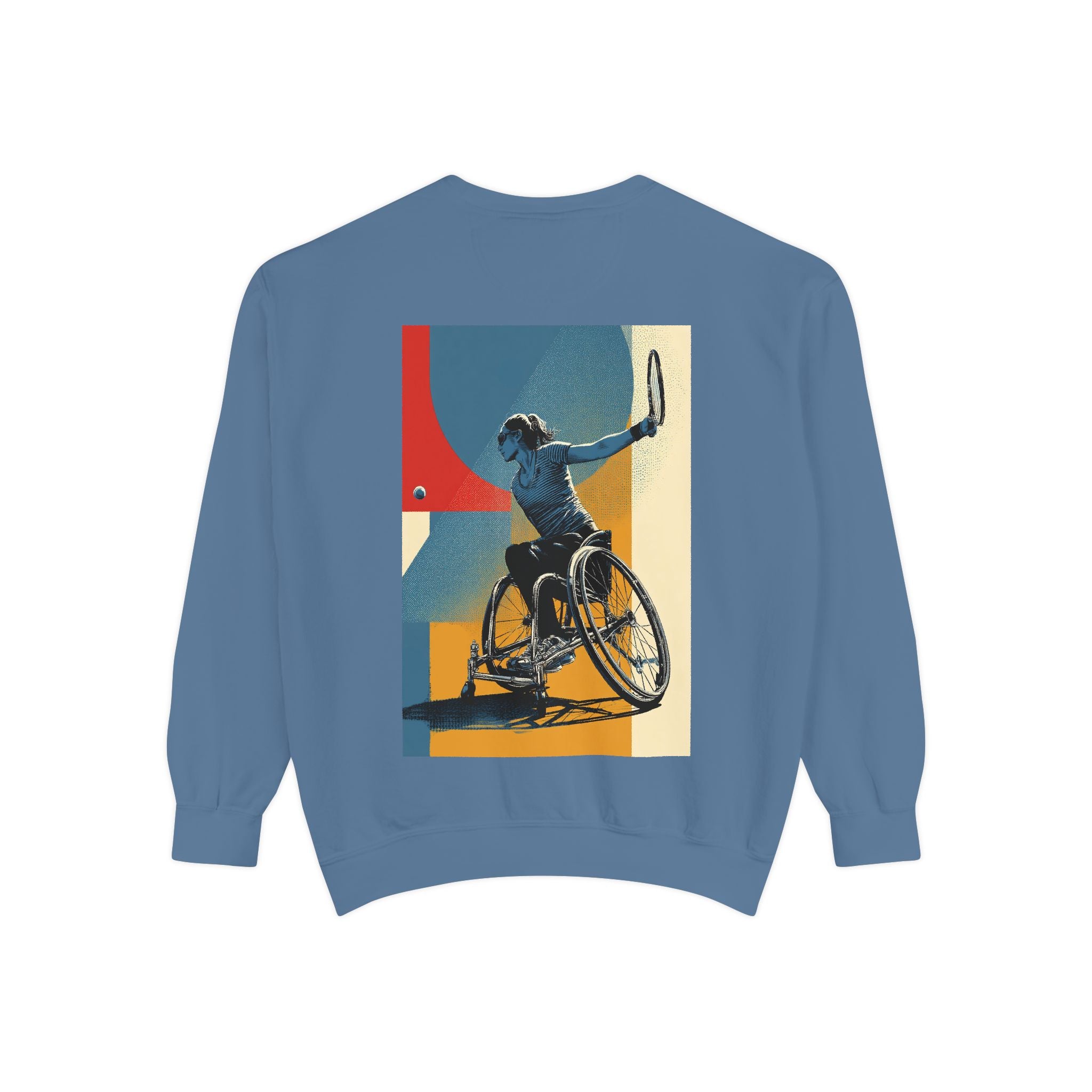 Inspirational Unisex Sweatshirt - Motivational Sports Tennis Design | Perfect for Coaches, Athletes, Gifts, Casual Wear, and Events