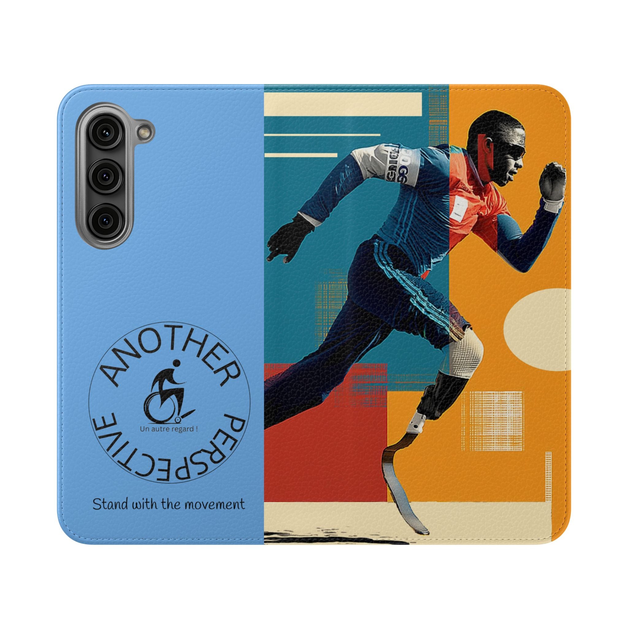 Sporty Flip Case for Athletes Course , Phone Wallet Cover, Stylish Mobile Case, Perfect Gift for Sports Fans, Functional Design