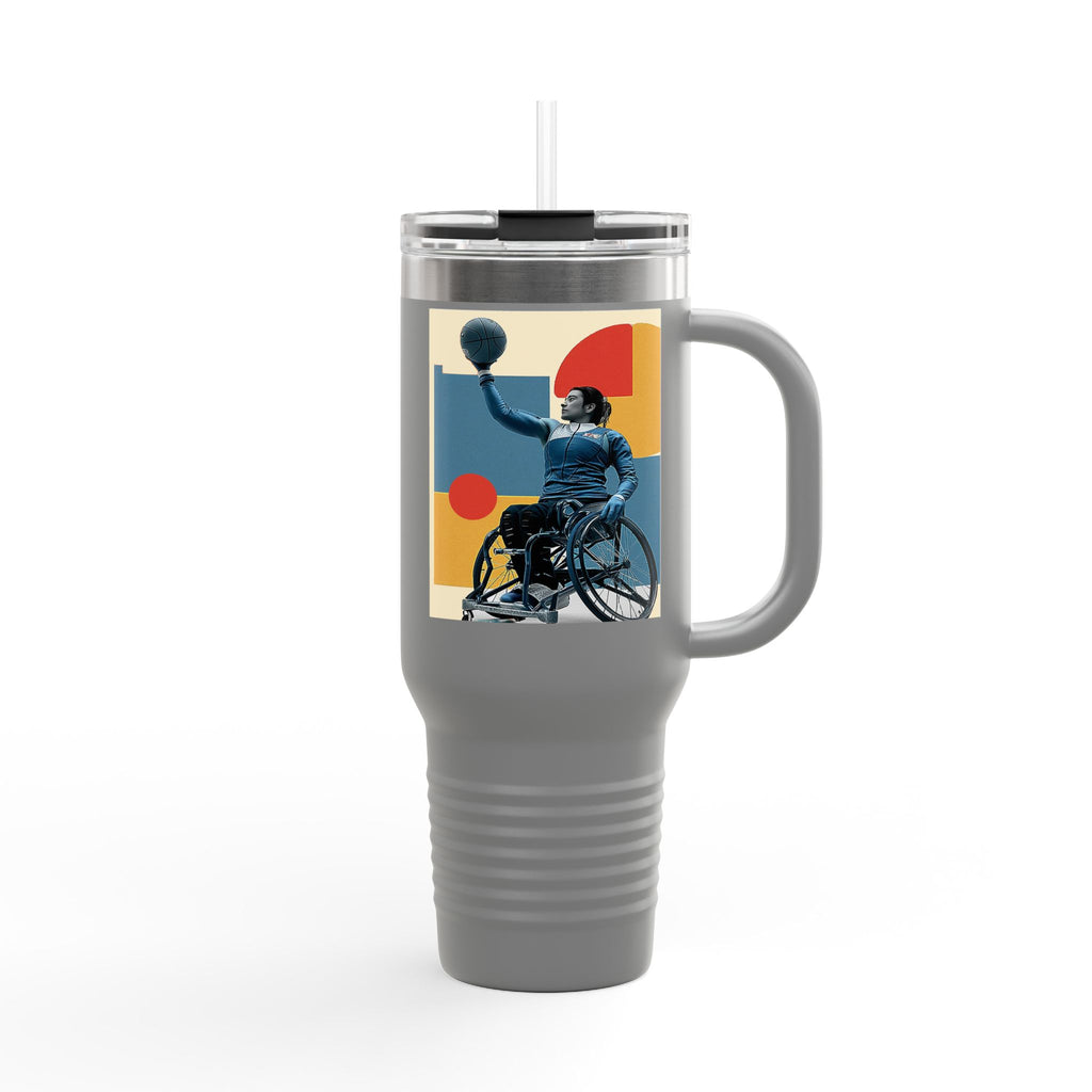 Vibrant Insulated Travel Mug, 40oz | Stylish Drinkware for Outdoor Adventures, Sports, Travel, Gifts