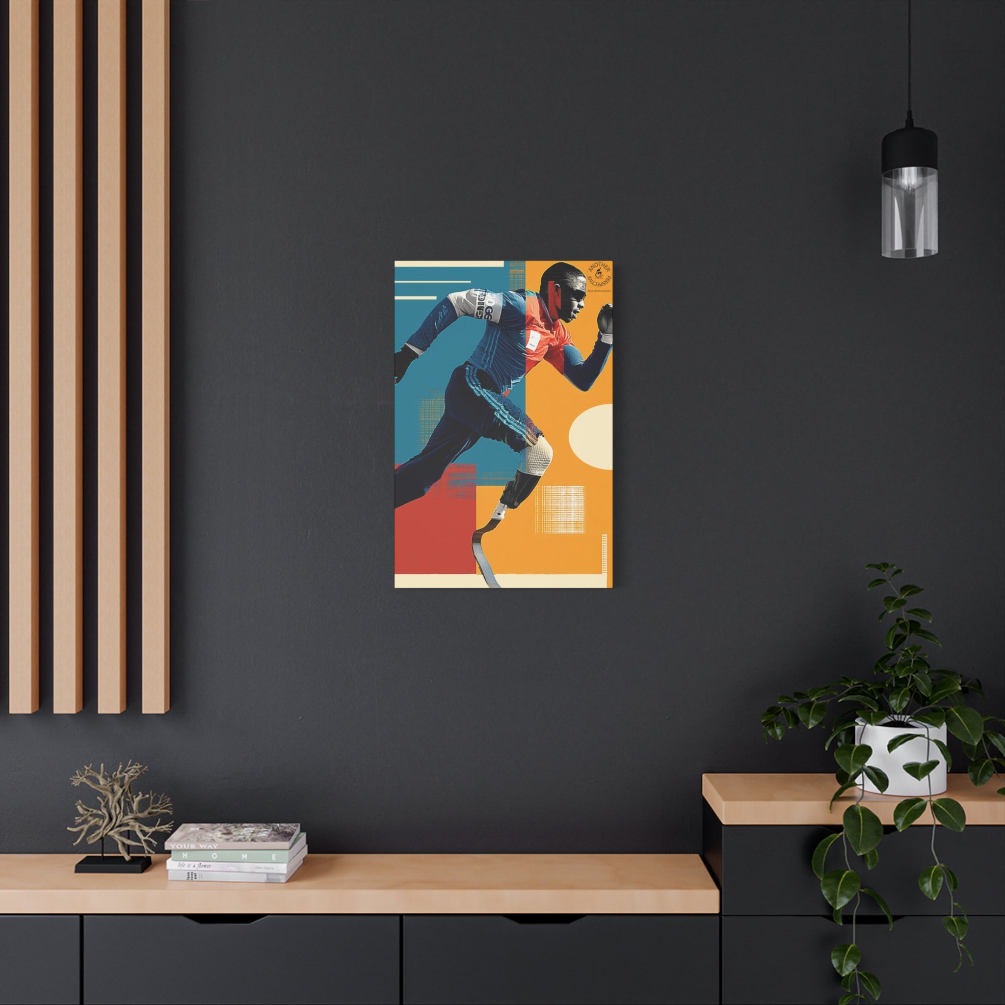 Empowering Athlete Course Canvas Art, Inspirational Wall Decor, Motivational Home Decor, Unique Gift for Sports Enthusiasts, [...]