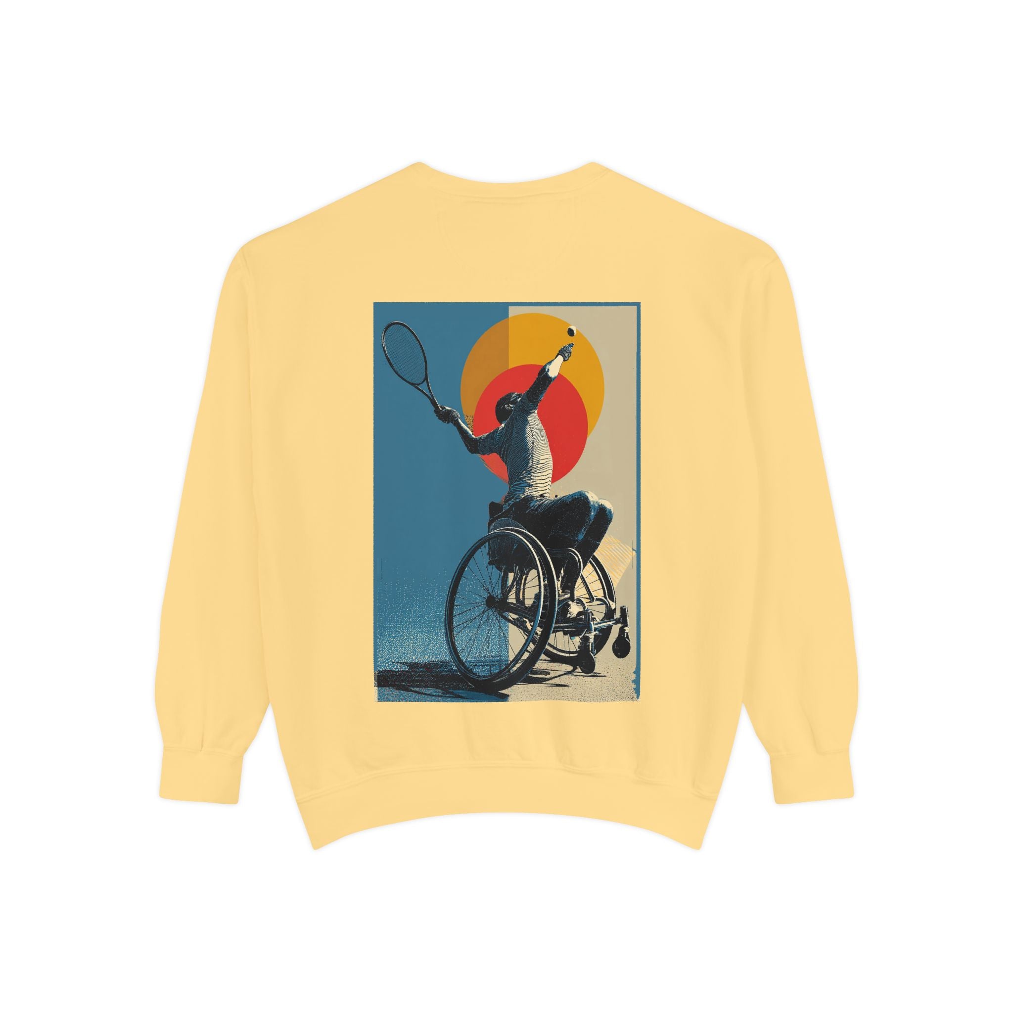 Inspirational Unisex Sweatshirt - Motivational Sports Tennis Design | Perfect for Coaches, Athletes, Gifts, Casual Wear, and Events