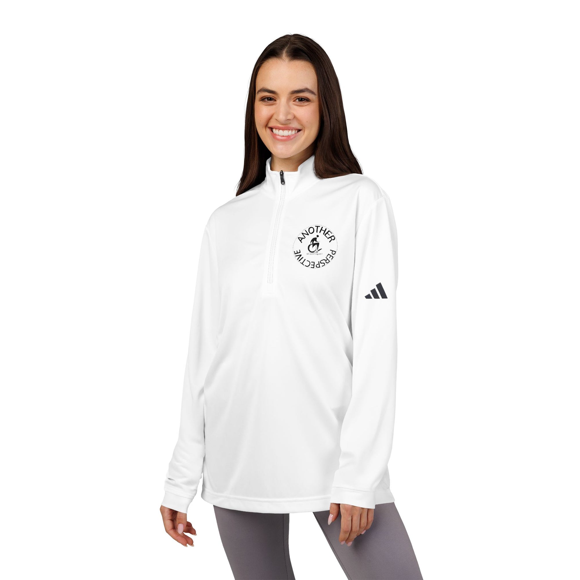 Adidas® Quarter-Zip Pullover, Embroidered Athletic Jacket, Stylish Workout Top, Cozy Sportswear, Perfect for Fitness Lovers, [...]