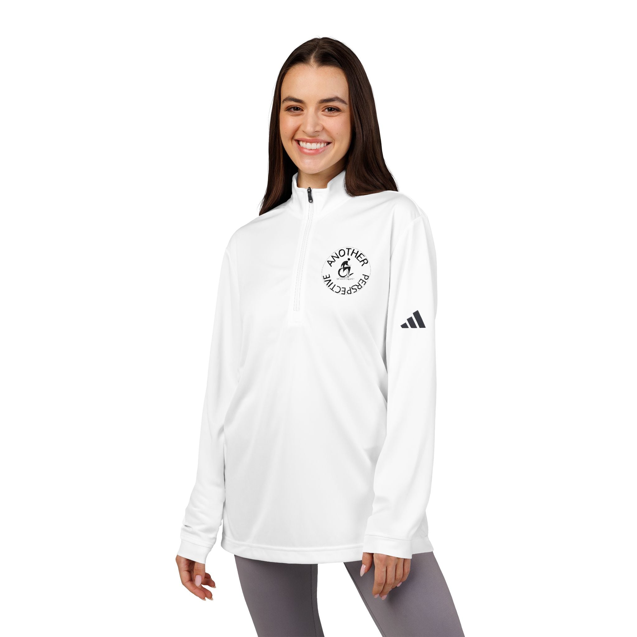 Adidas® Quarter-Zip Pullover, Embroidered Athletic Jacket, Stylish Workout Top, Cozy Sportswear, Perfect for Fitness Lovers, [...]