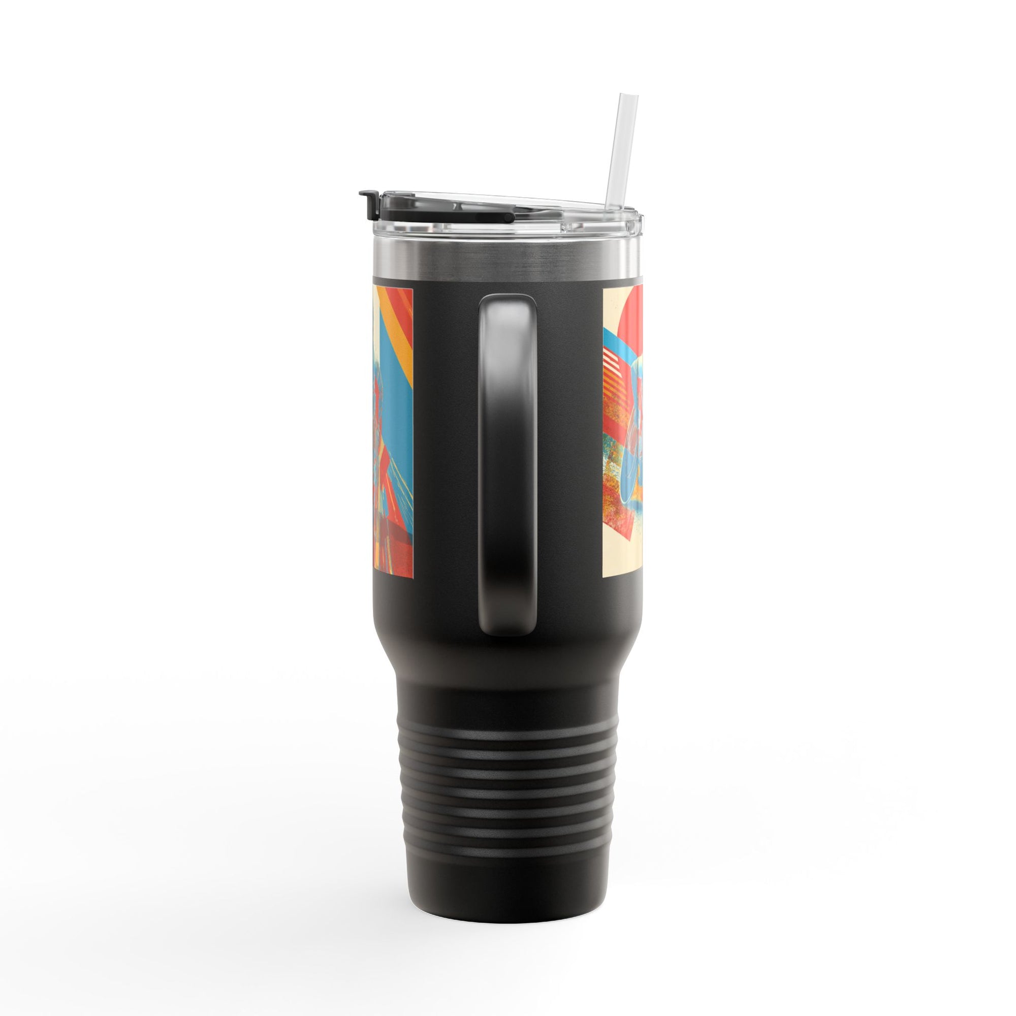 Vibrant Insulated Travel Mug, 40oz | Stylish Drinkware for Outdoor Adventures, Sports, Travel, Gifts