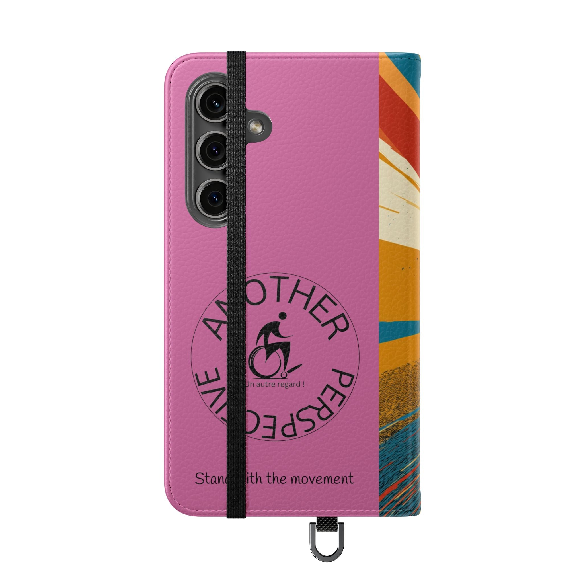 Inclusive Flip Cases for All Wheelchair, Phone Wallet, Strong & Stylish, Stand with the Movement, Perfect Gift, Everyday Use