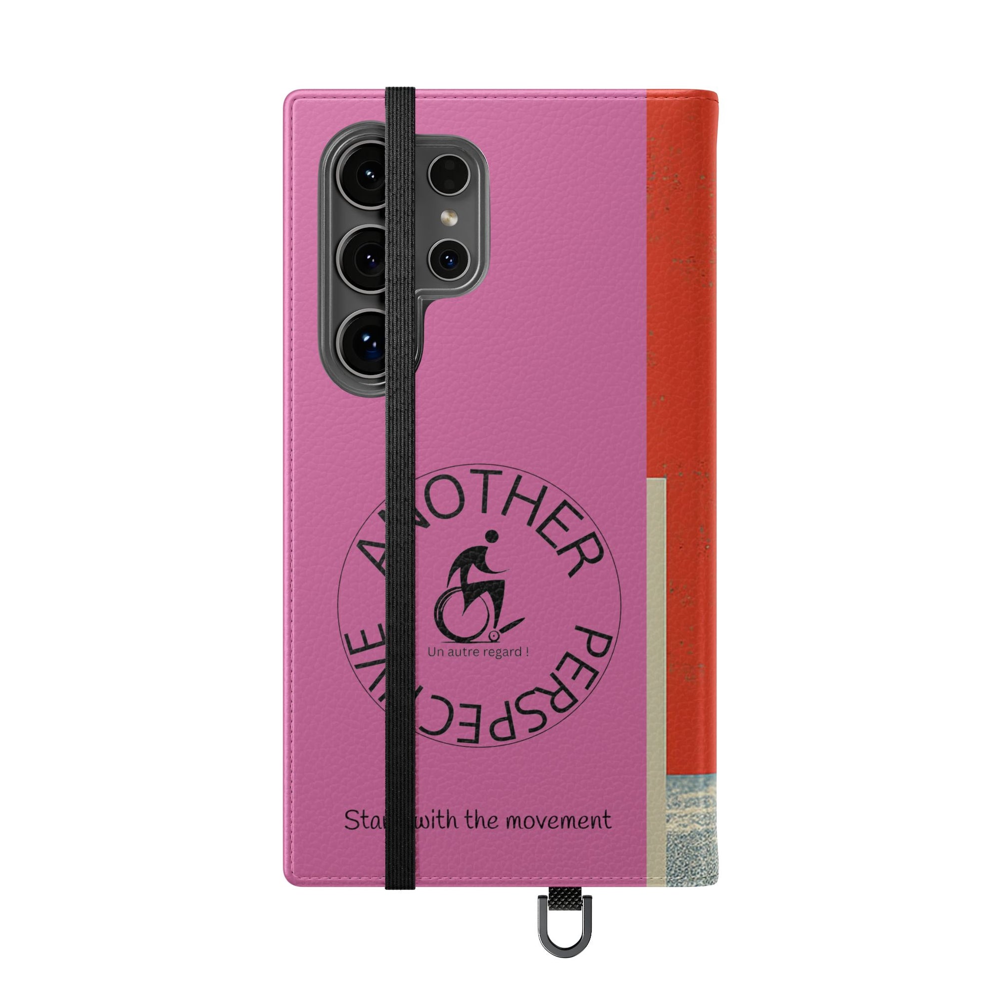 Empowering Flip Cases for Smartphones Course| Stand with the Movement, Stylish Phone Cover, Unique Gift, Inclusive Design, Support Accessibility