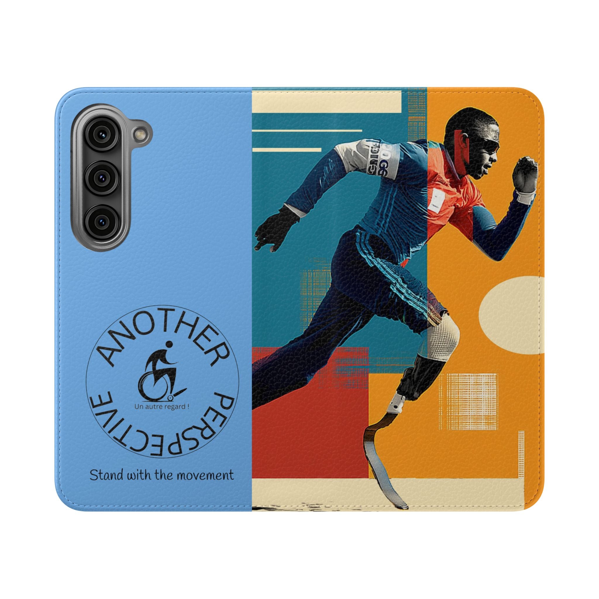 Sporty Flip Case for Athletes Course , Phone Wallet Cover, Stylish Mobile Case, Perfect Gift for Sports Fans, Functional Design