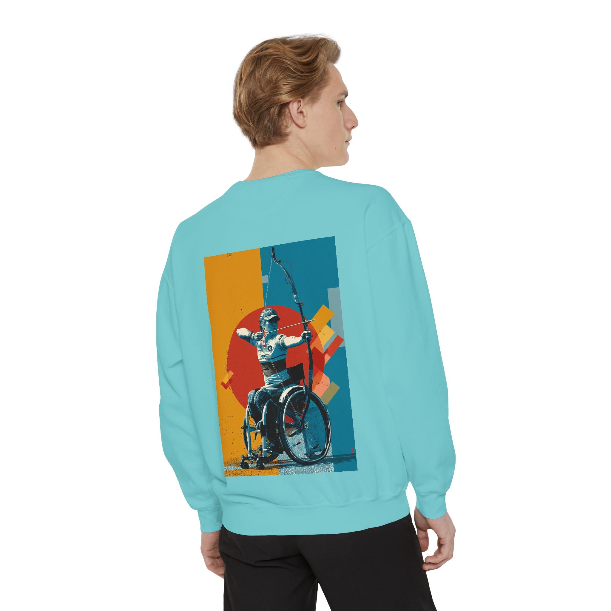 Inspirational Unisex Sweatshirt - Motivational Sports Tennis Design | Perfect for Coaches, Athletes, Gifts, Casual Wear, and Events