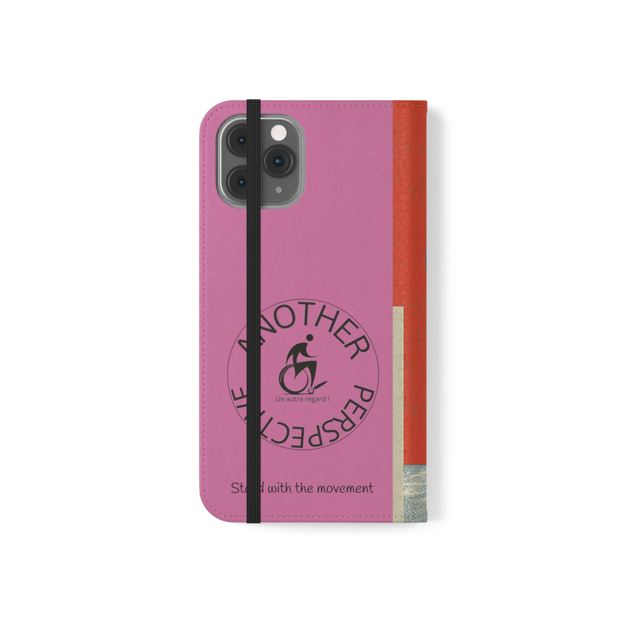 Empowering Flip Cases for Smartphones Course| Stand with the Movement, Stylish Phone Cover, Unique Gift, Inclusive Design, Support Accessibility