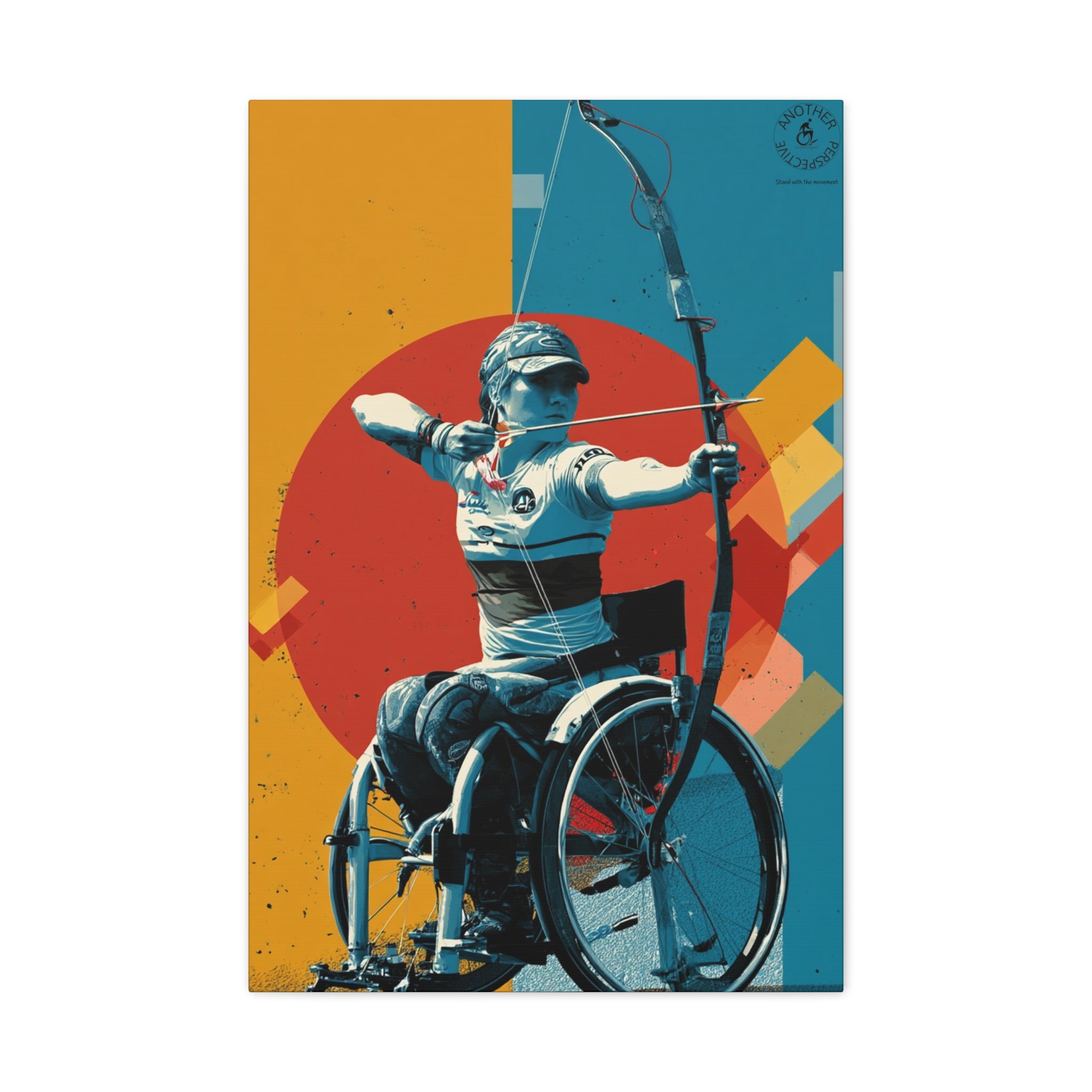 Empowering Wheelchair Archery Canvas Art, Inspirational Wall Decor, Motivational Home Decor, Unique Gift for Sports Enthusiasts, [...]