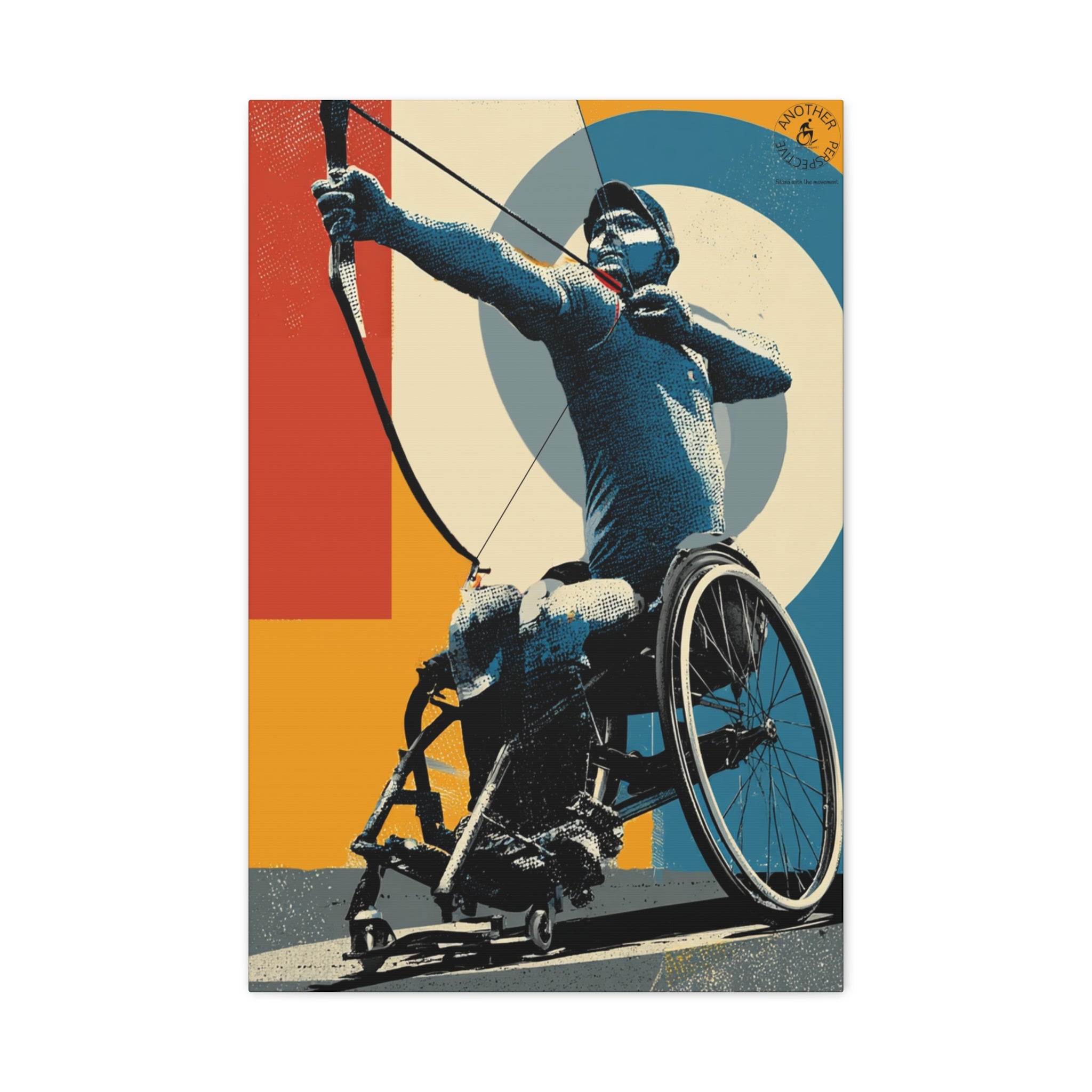 Empowering Wheelchair Archery Canvas Art, Inspirational Wall Decor, Motivational Home Decor, Unique Gift for Sports Enthusiasts, [...]
