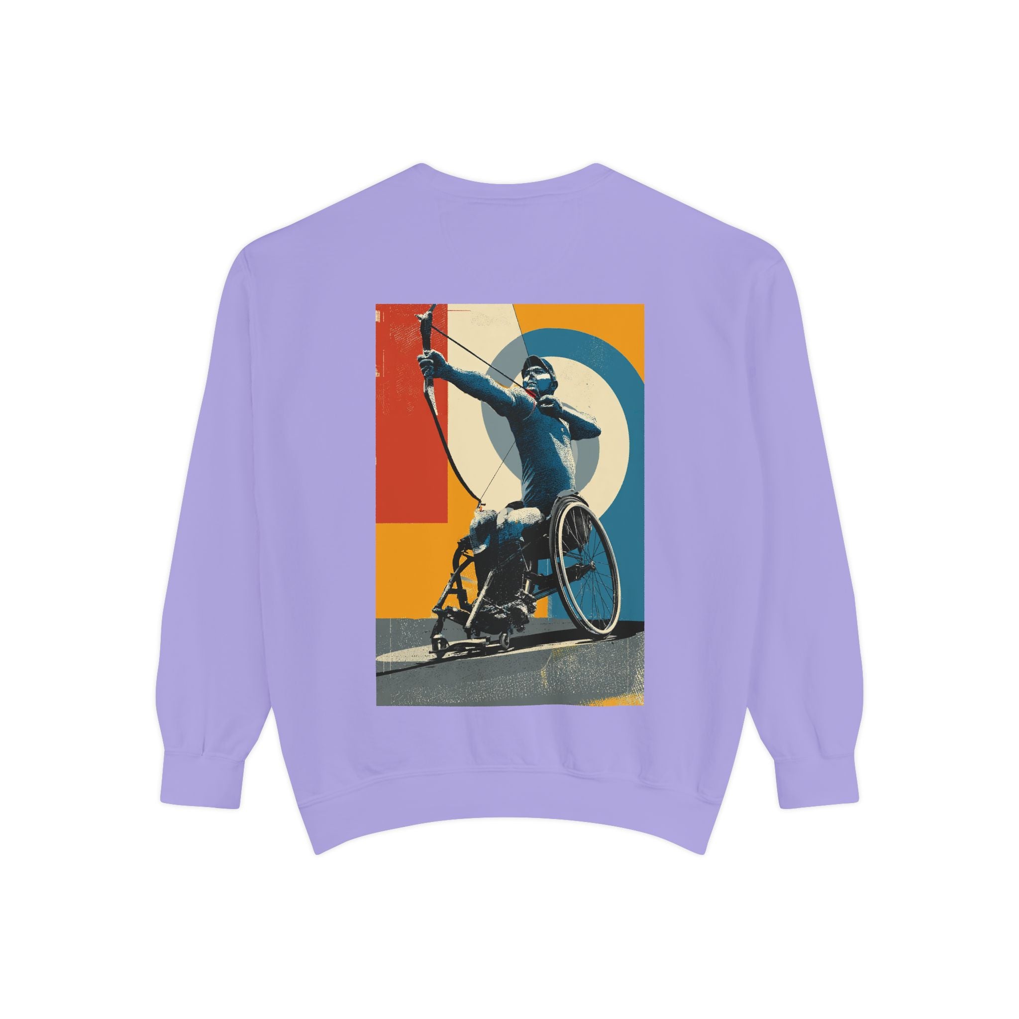 Inspirational Unisex Sweatshirt - Motivational Sports Archery Design | Perfect for Coaches, Athletes, Gifts, Casual Wear, and Events