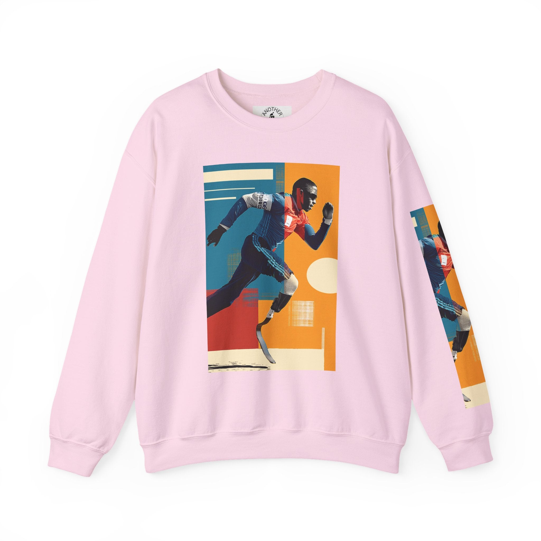 Inclusive Course Sports Themed Sweatshirt for Empowerment, Unisex Heavy Blend Crewneck, Inspirational Gift for Activists