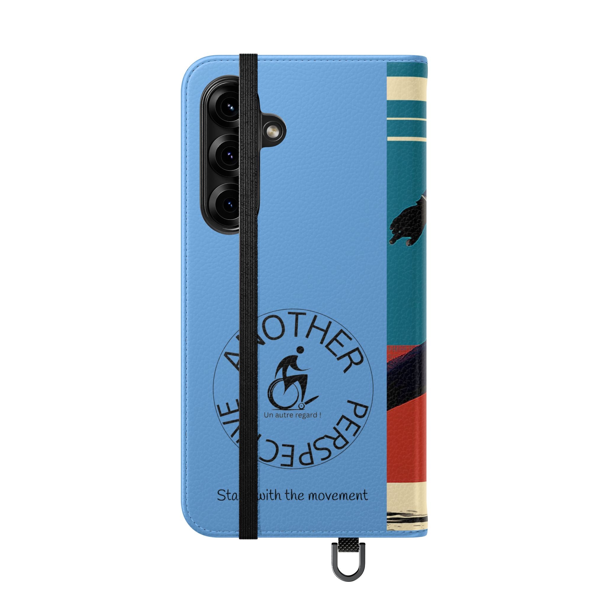 Sporty Flip Case for Athletes Course , Phone Wallet Cover, Stylish Mobile Case, Perfect Gift for Sports Fans, Functional Design