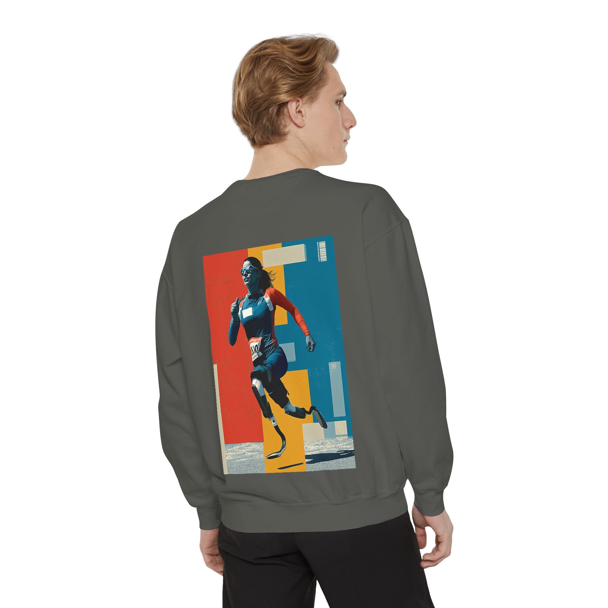 Inspirational Unisex Sweatshirt - Motivational Sports Course Design | Perfect for Coaches, Athletes, Gifts, Casual Wear, and Events