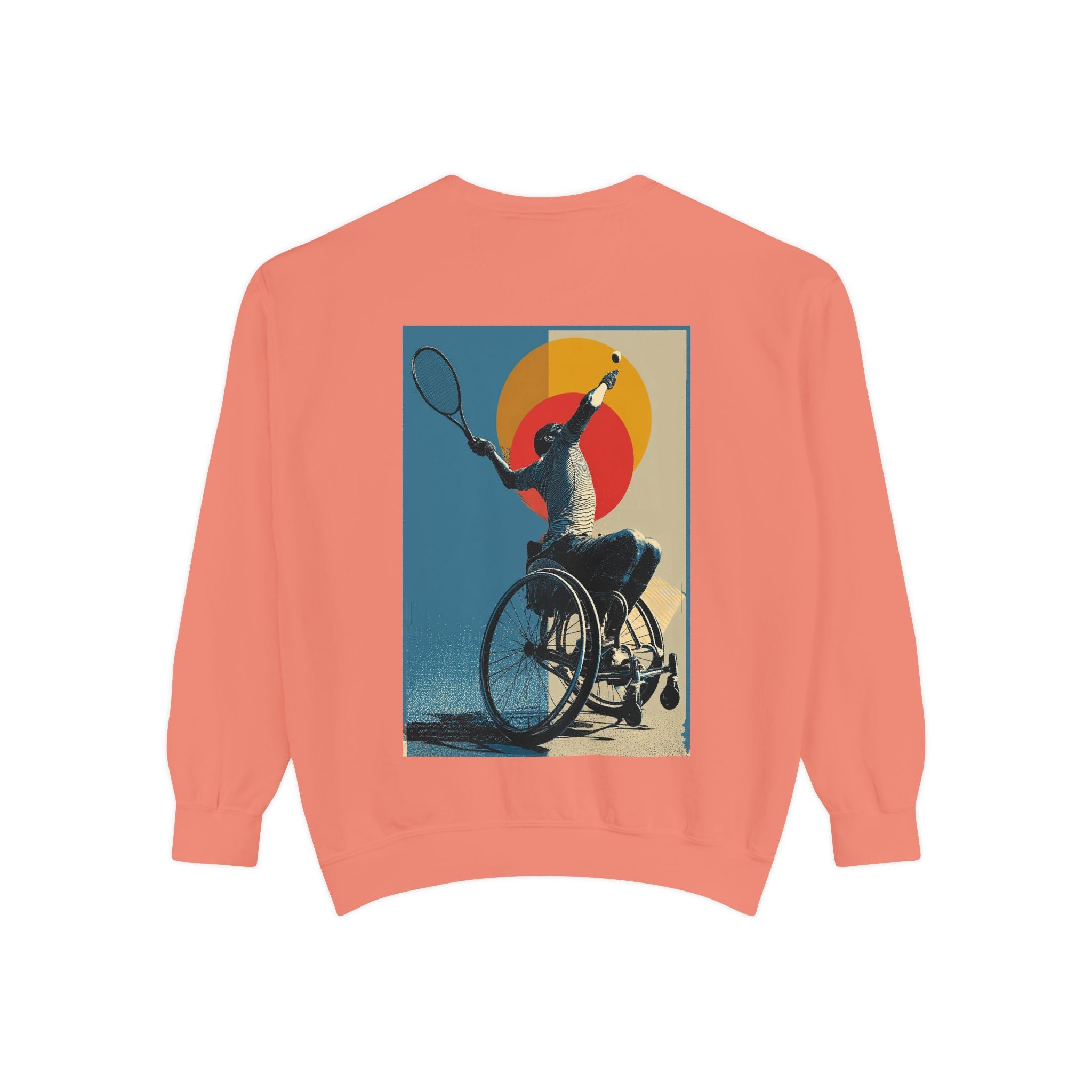 Inspirational Unisex Sweatshirt - Motivational Sports Tennis Design | Perfect for Coaches, Athletes, Gifts, Casual Wear, and Events
