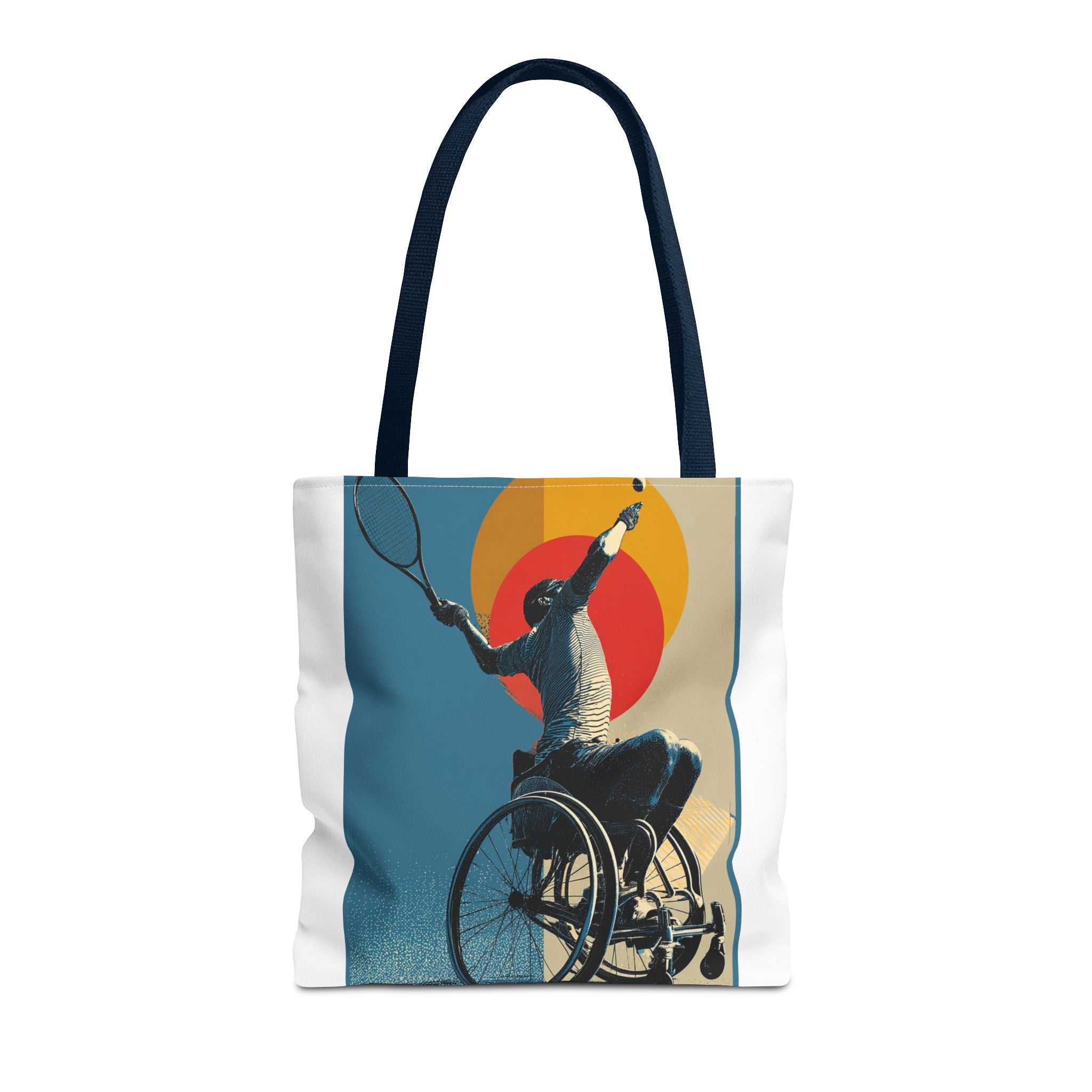 Inspirational Tennis Sports Tote Bag | Motivational Gym Bag, Everyday Use, Eco-Friendly Gift, Unique Sporty Design