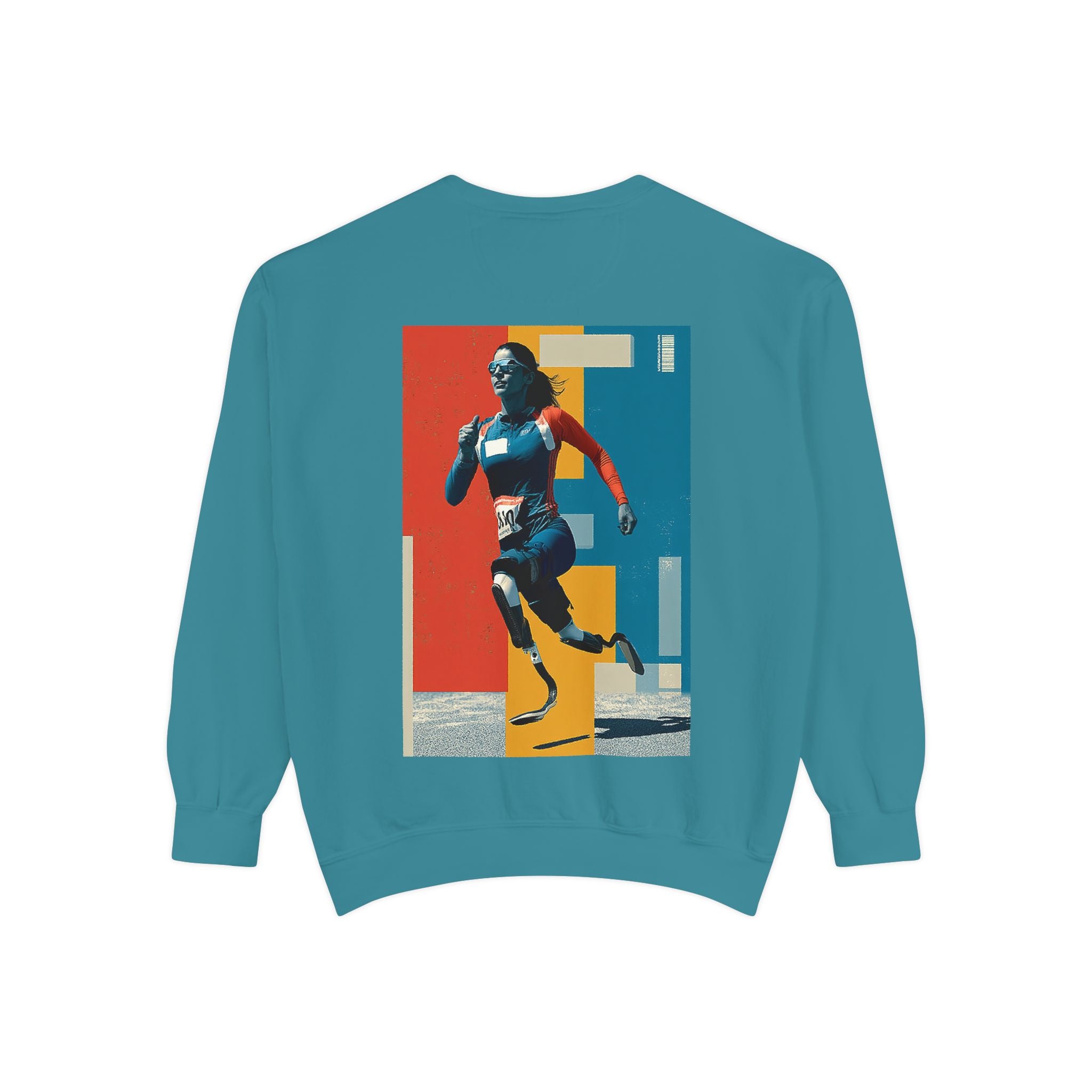 Inspirational Unisex Sweatshirt - Motivational Sports Course Design | Perfect for Coaches, Athletes, Gifts, Casual Wear, and Events