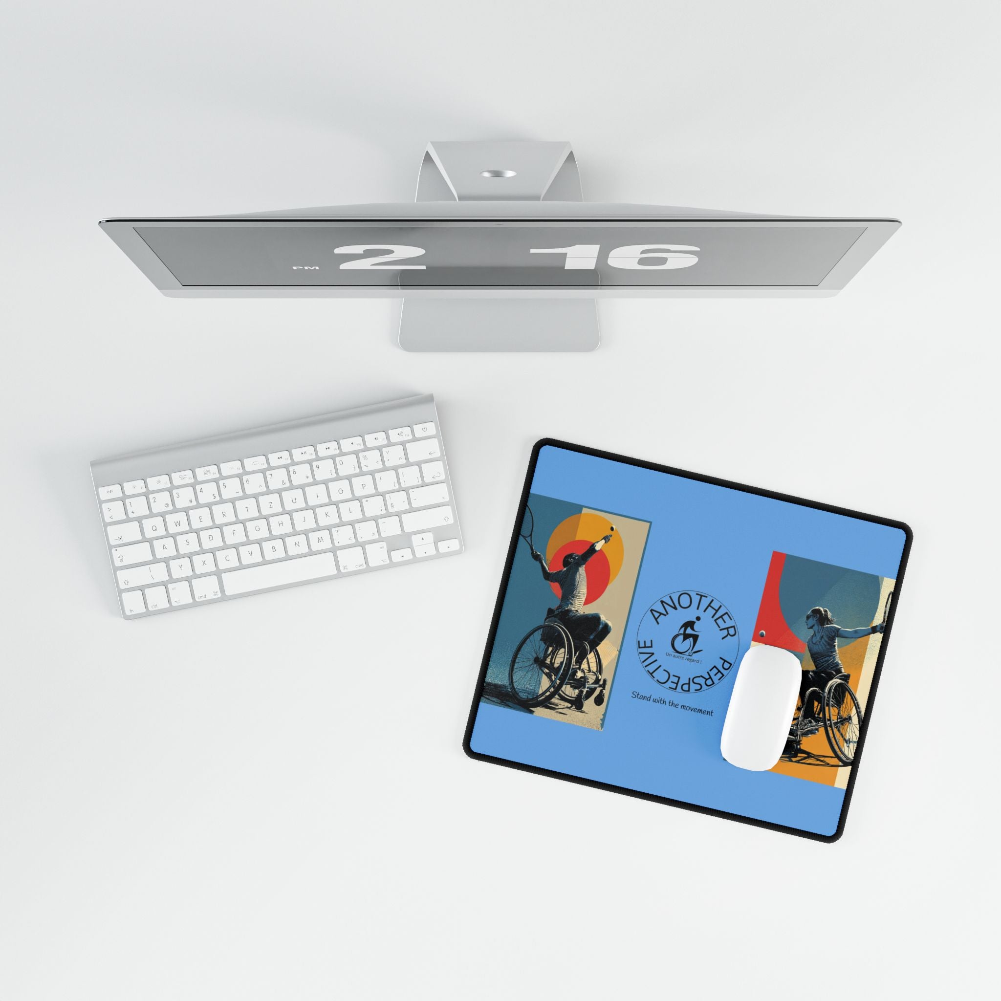 Adaptive Tennis Sports Desk Mat - Another Perspective | Motivational Workspace Décor, Office Gift, Inspirational Desk Pad, Home Office Decor, [...]