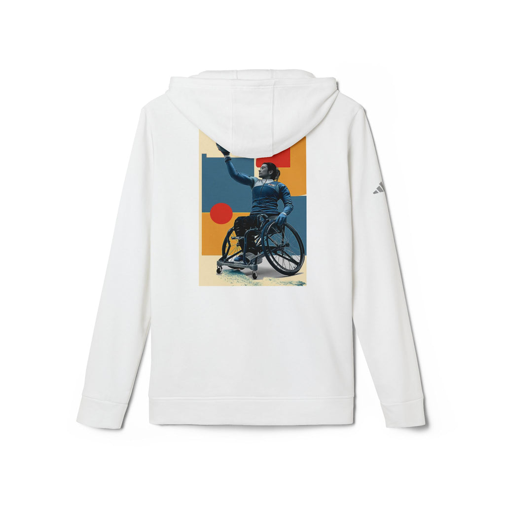 Adaptive Basket Sports Hoodie - Unisex Fleece with Vibrant Design, Ideal for Athletes, Casual Wear, Gifts, Active Lifestyle