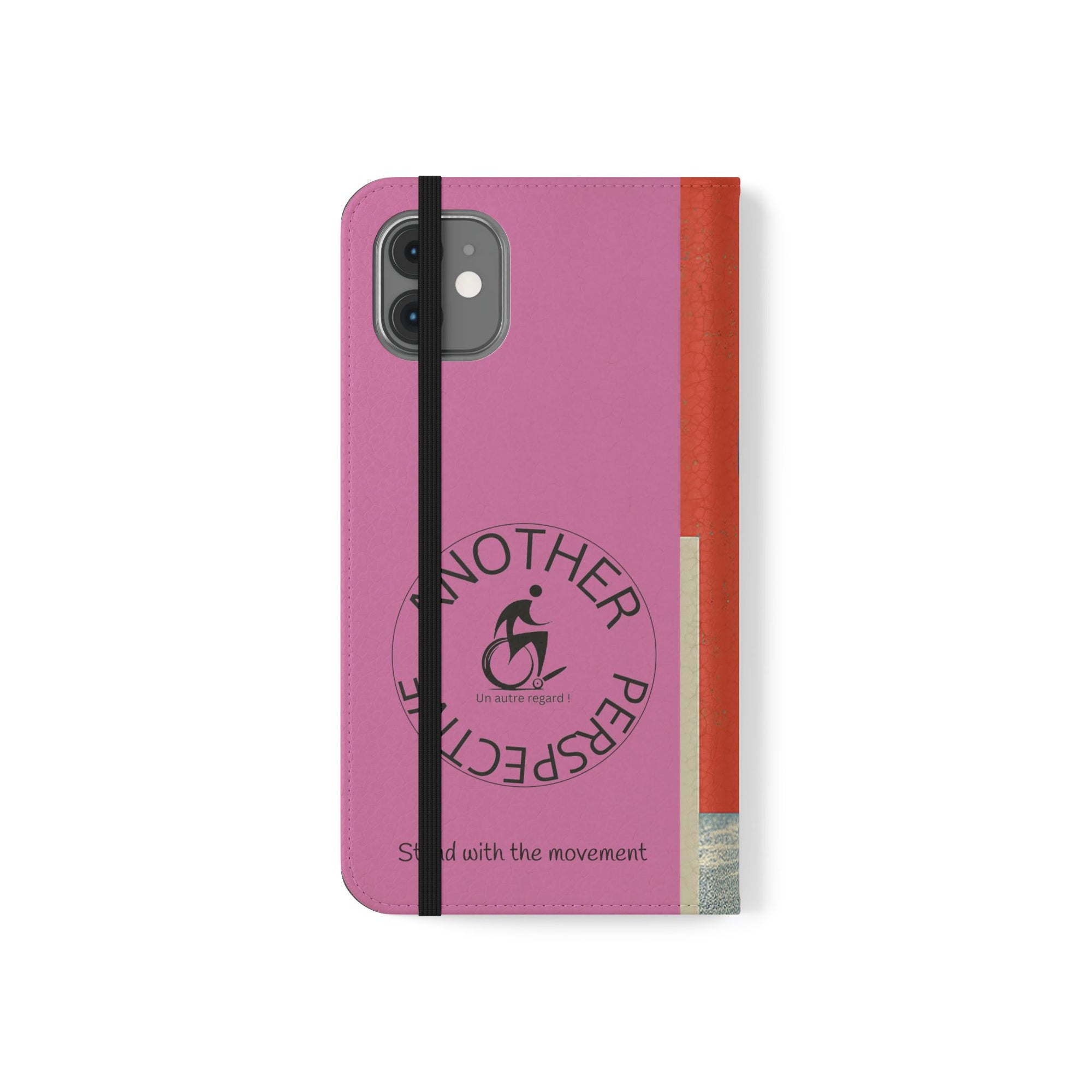 Empowering Flip Cases for Smartphones Course| Stand with the Movement, Stylish Phone Cover, Unique Gift, Inclusive Design, Support Accessibility