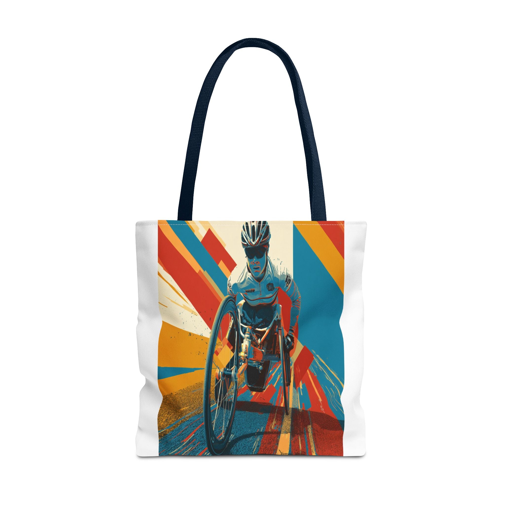 Inspirational Wheelchair Sports Tote Bag | Motivational Gym Bag, Everyday Use, Eco-Friendly Gift, Unique Sporty Design