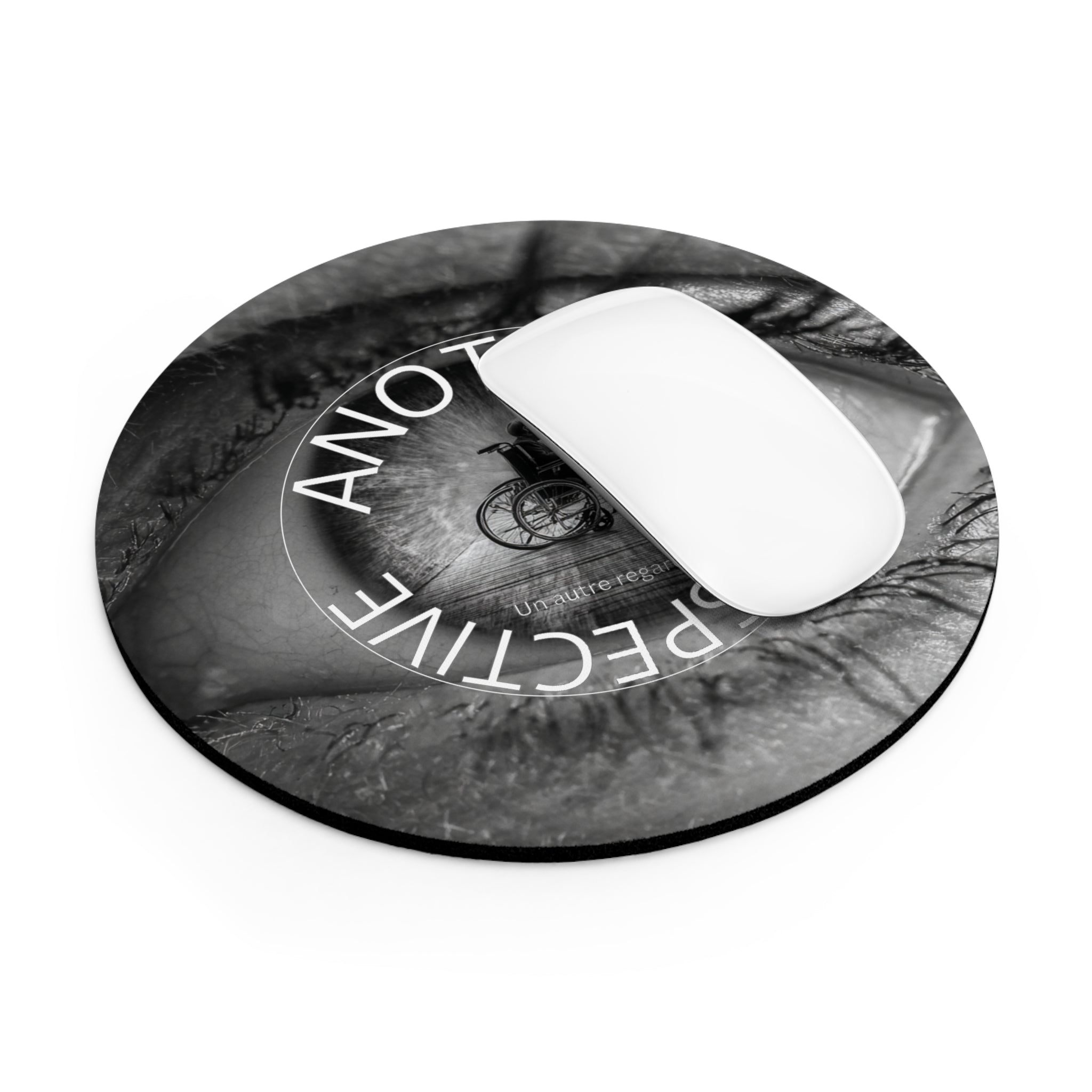 Empowering Perspective Mouse Pad, Inspirational Gift for Wheelchair Users, Office Desk Decor, Adaptive Technology Accessories, Unique [...]