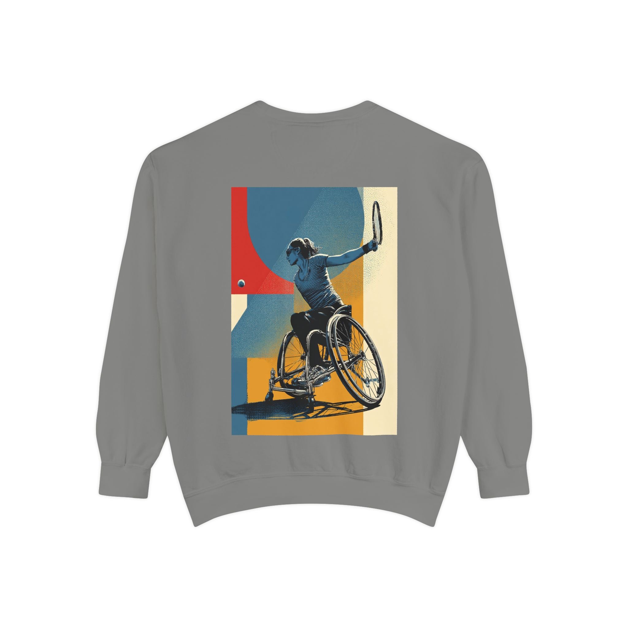 Inspirational Unisex Sweatshirt - Motivational Sports Tennis Design | Perfect for Coaches, Athletes, Gifts, Casual Wear, and Events