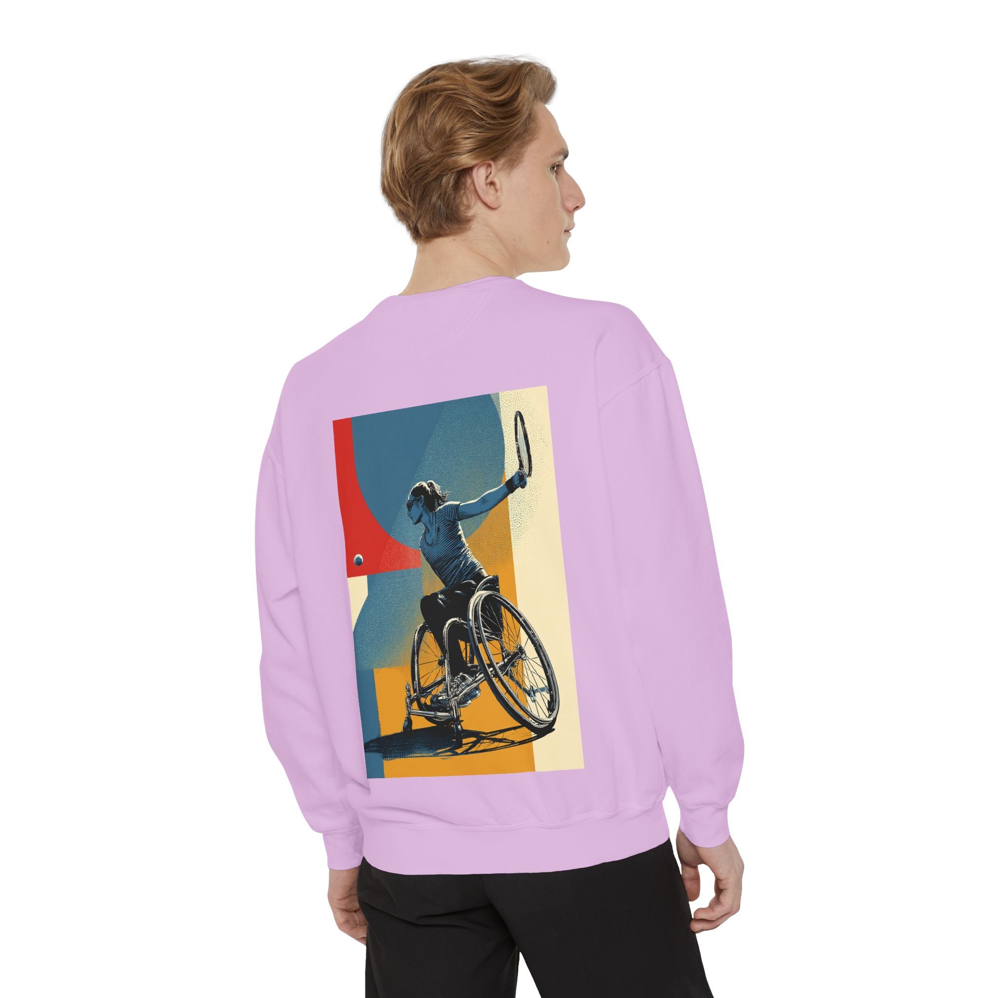 Inspirational Unisex Sweatshirt - Motivational Sports Tennis Design | Perfect for Coaches, Athletes, Gifts, Casual Wear, and Events