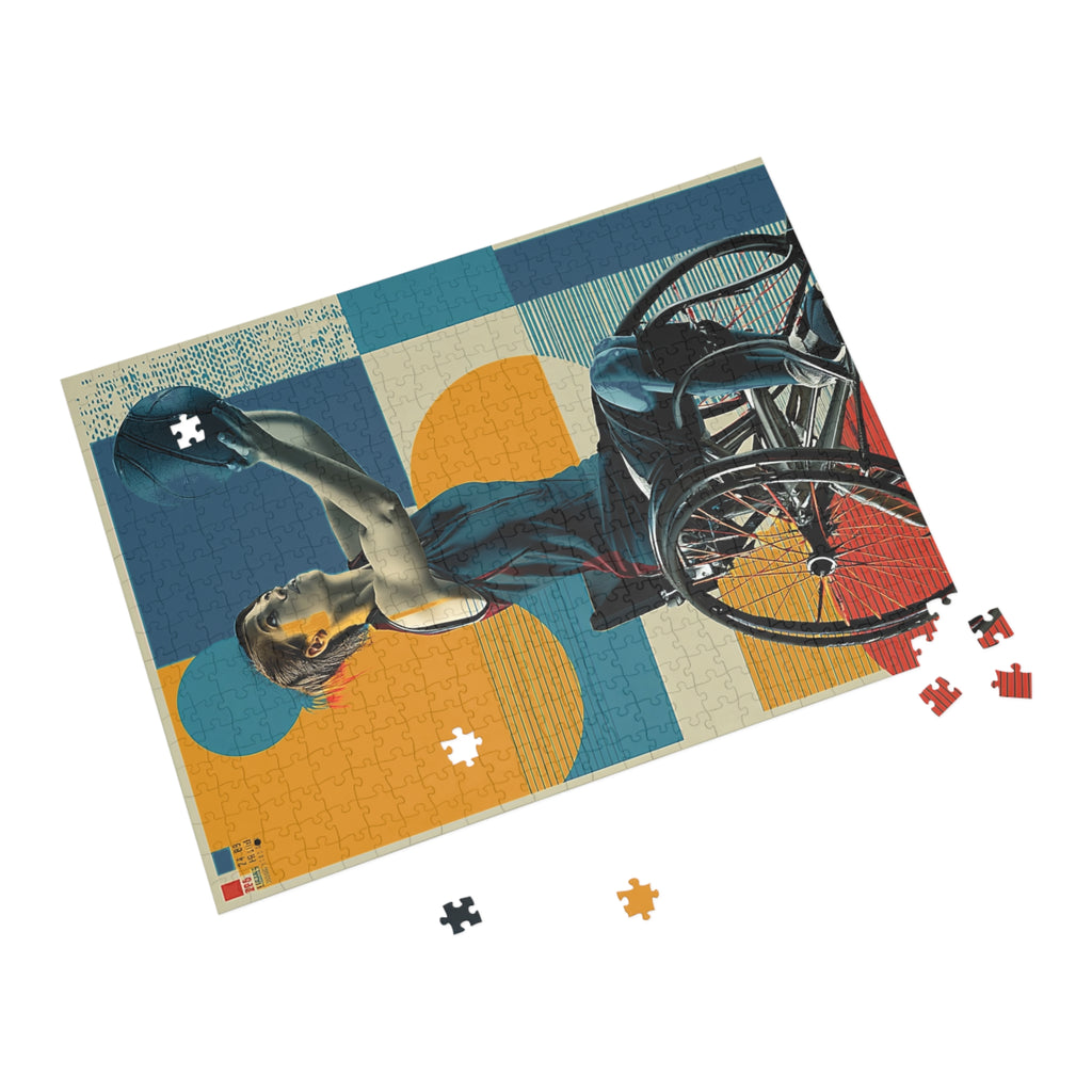 Interactive Basket Enthusiast Puzzle,  500-1000-Piece Jigsaw, Perfect for Gifts, Family Time, Home Decor, Cycling Theme