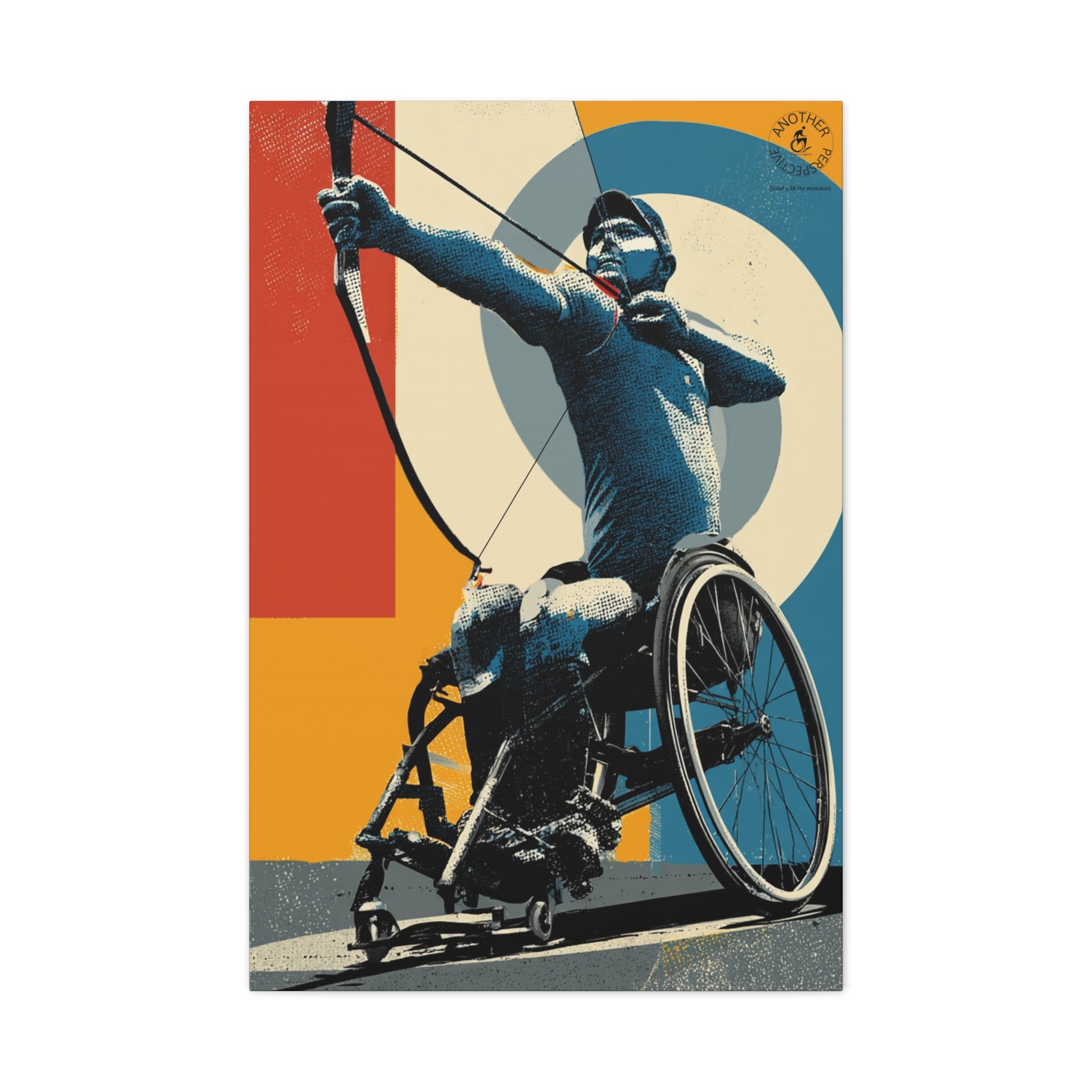 Empowering Wheelchair Archery Canvas Art, Inspirational Wall Decor, Motivational Home Decor, Unique Gift for Sports Enthusiasts, [...]