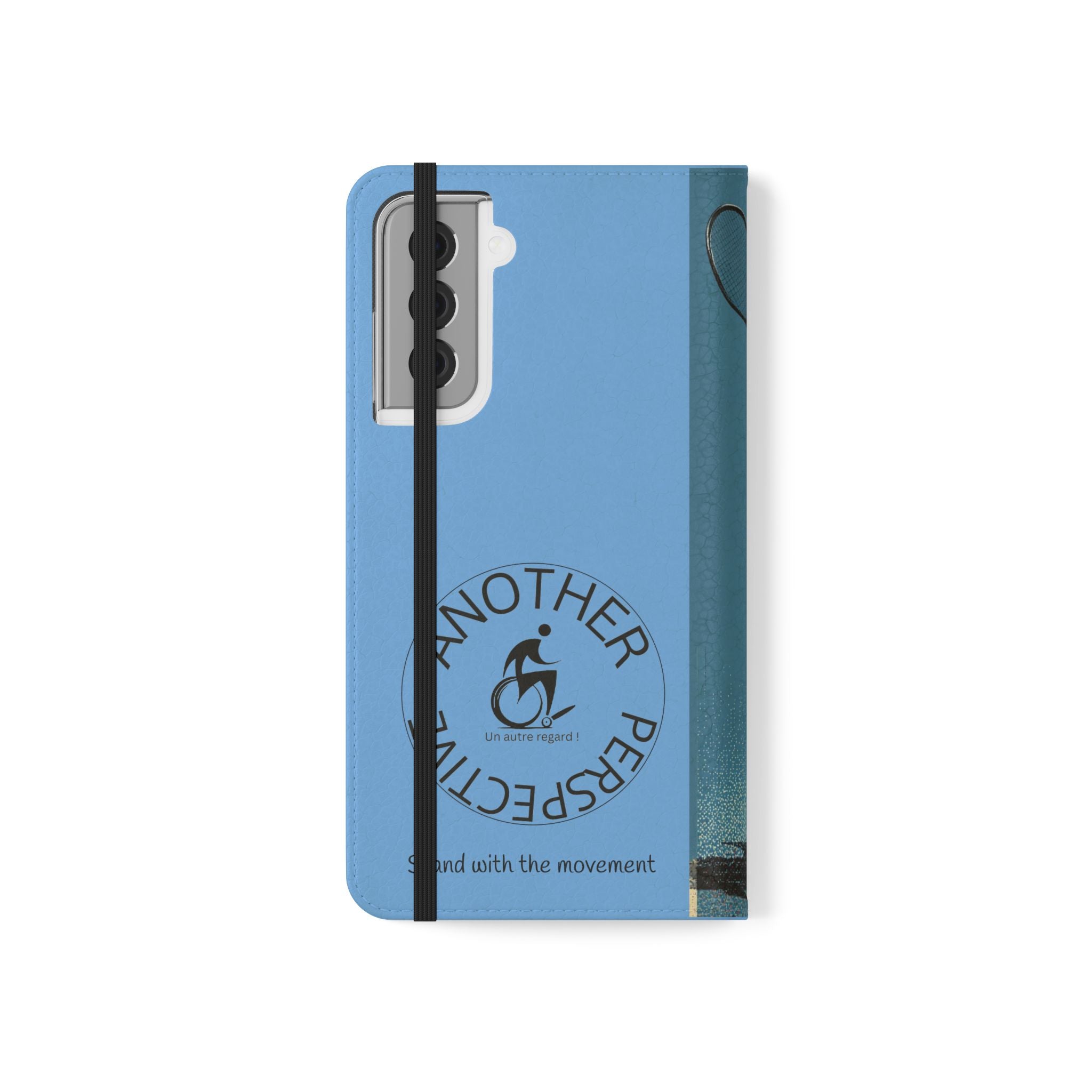 Sporty Flip Case for Athletes Tennis, Phone Wallet Cover, Stylish Mobile Case, Perfect Gift for Sports Fans, Functional Design