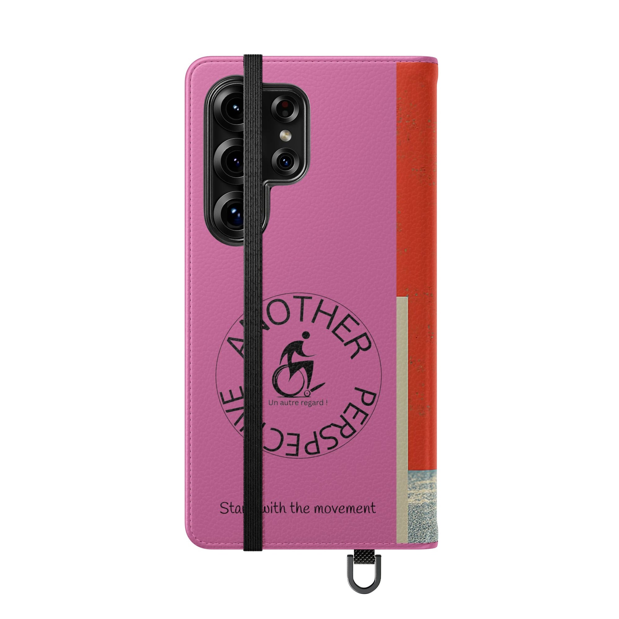 Empowering Flip Cases for Smartphones Course| Stand with the Movement, Stylish Phone Cover, Unique Gift, Inclusive Design, Support Accessibility