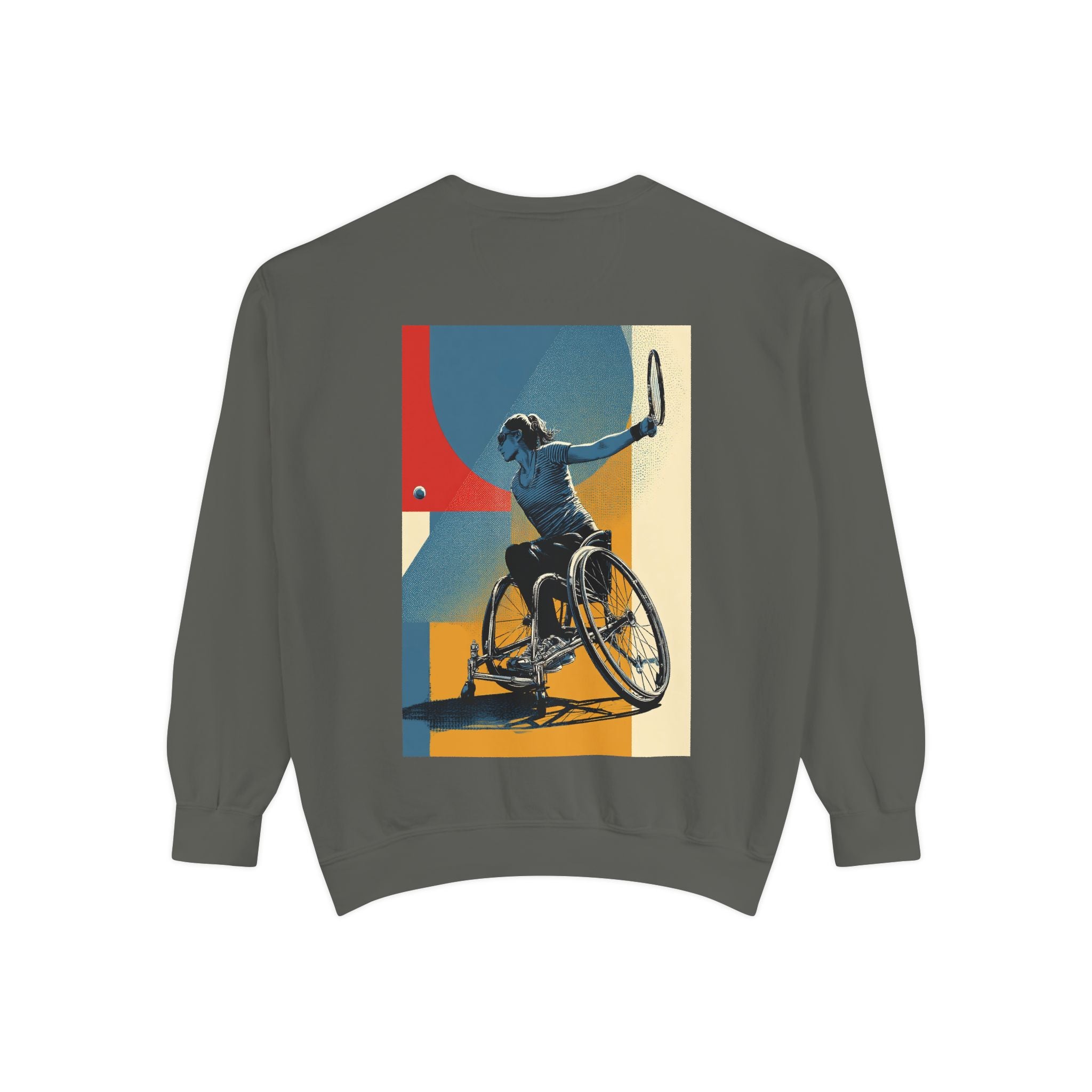 Inspirational Unisex Sweatshirt - Motivational Sports Tennis Design | Perfect for Coaches, Athletes, Gifts, Casual Wear, and Events