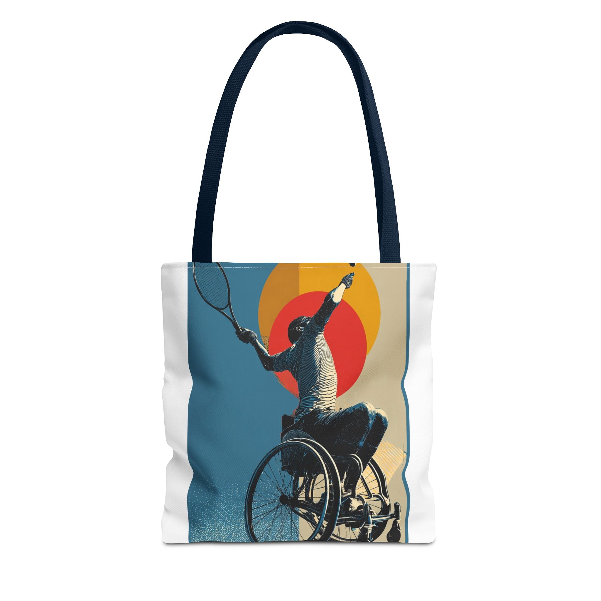 Inspirational Tennis Sports Tote Bag | Motivational Gym Bag, Everyday Use, Eco-Friendly Gift, Unique Sporty Design