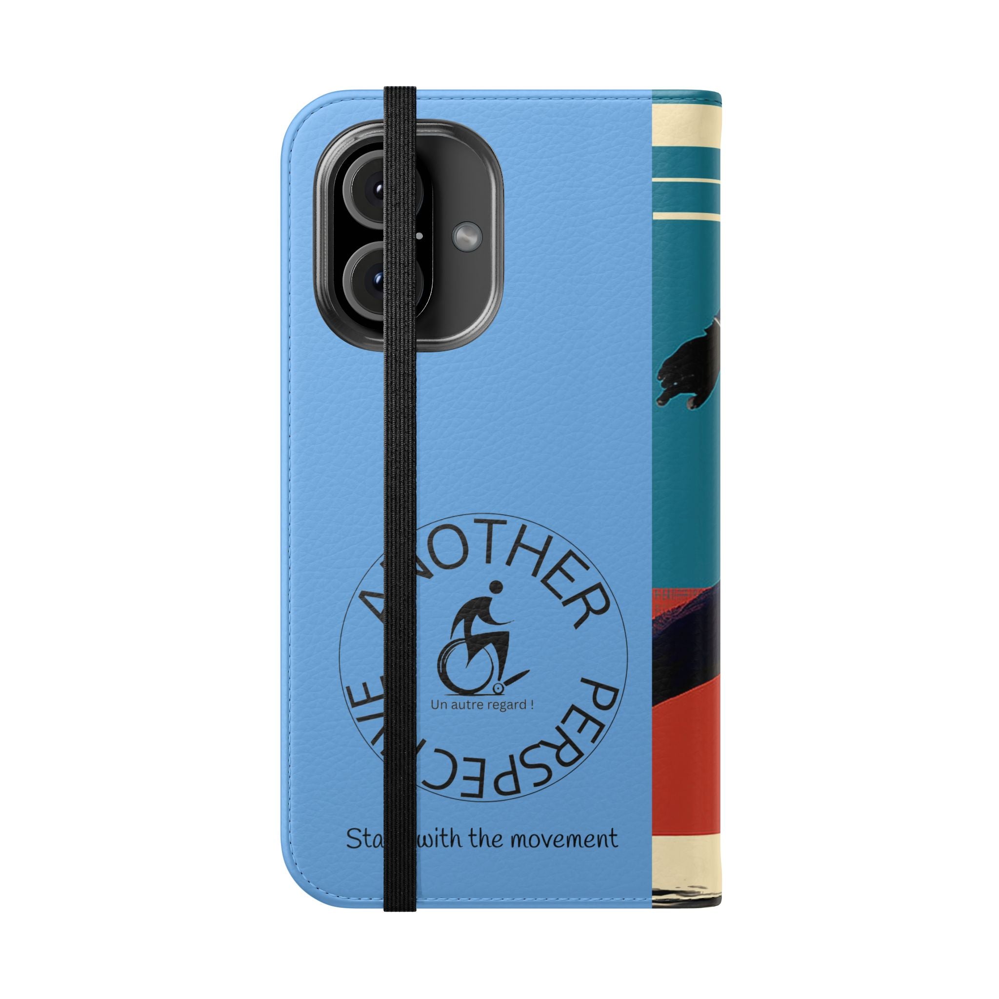 Sporty Flip Case for Athletes Course , Phone Wallet Cover, Stylish Mobile Case, Perfect Gift for Sports Fans, Functional Design