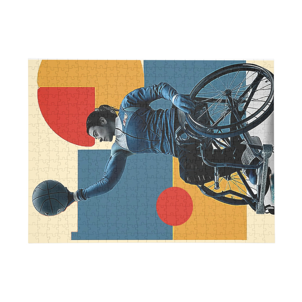 Interactive Basket Enthusiast Puzzle,  500-1000-Piece Jigsaw, Perfect for Gifts, Family Time, Home Decor, Cycling Theme