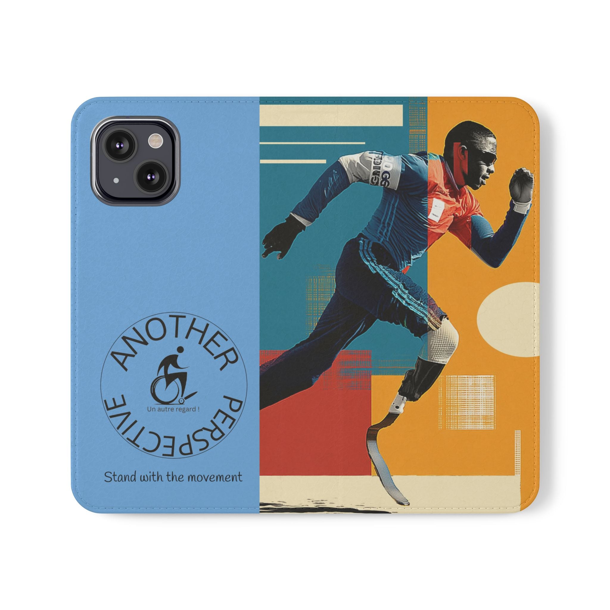 Sporty Flip Case for Athletes Course , Phone Wallet Cover, Stylish Mobile Case, Perfect Gift for Sports Fans, Functional Design