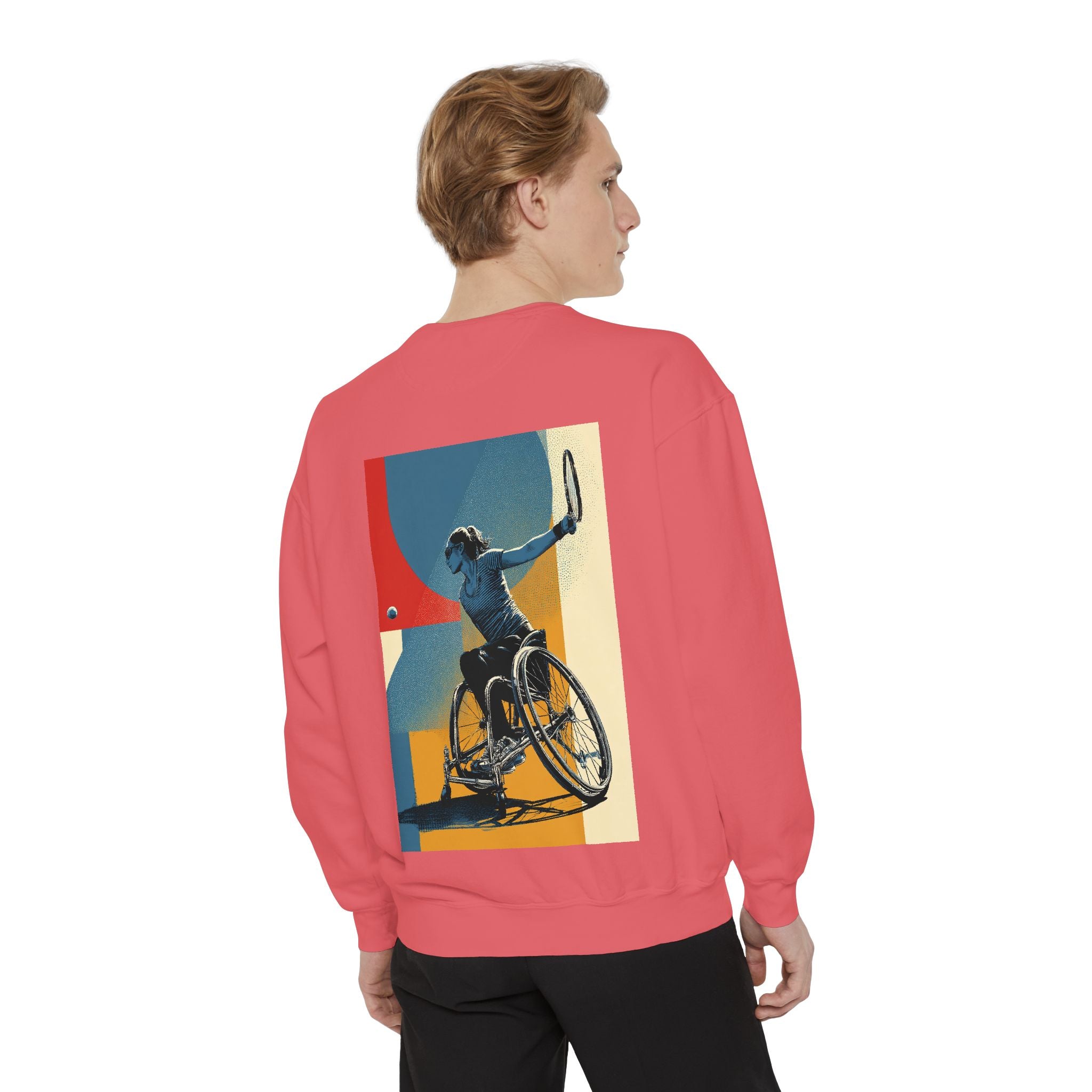 Inspirational Unisex Sweatshirt - Motivational Sports Tennis Design | Perfect for Coaches, Athletes, Gifts, Casual Wear, and Events