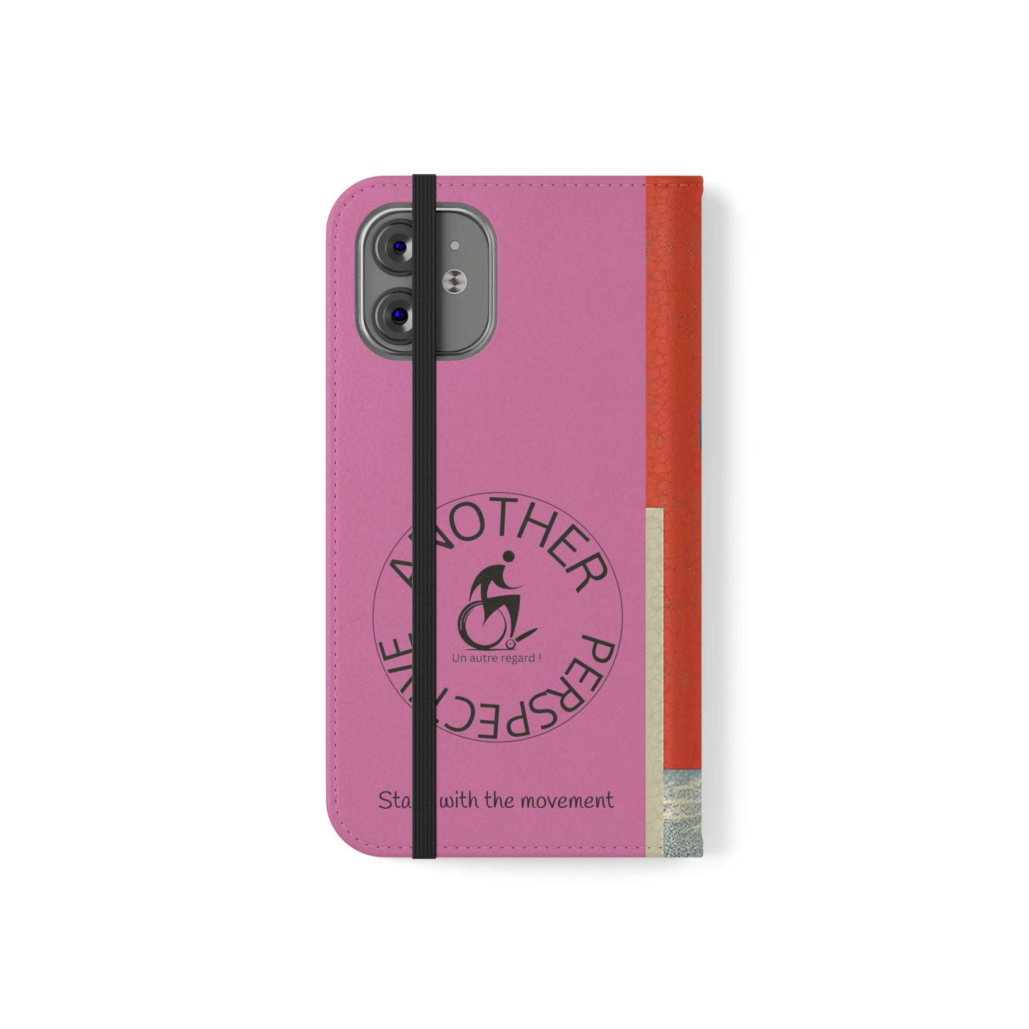 Empowering Flip Cases for Smartphones Course| Stand with the Movement, Stylish Phone Cover, Unique Gift, Inclusive Design, Support Accessibility