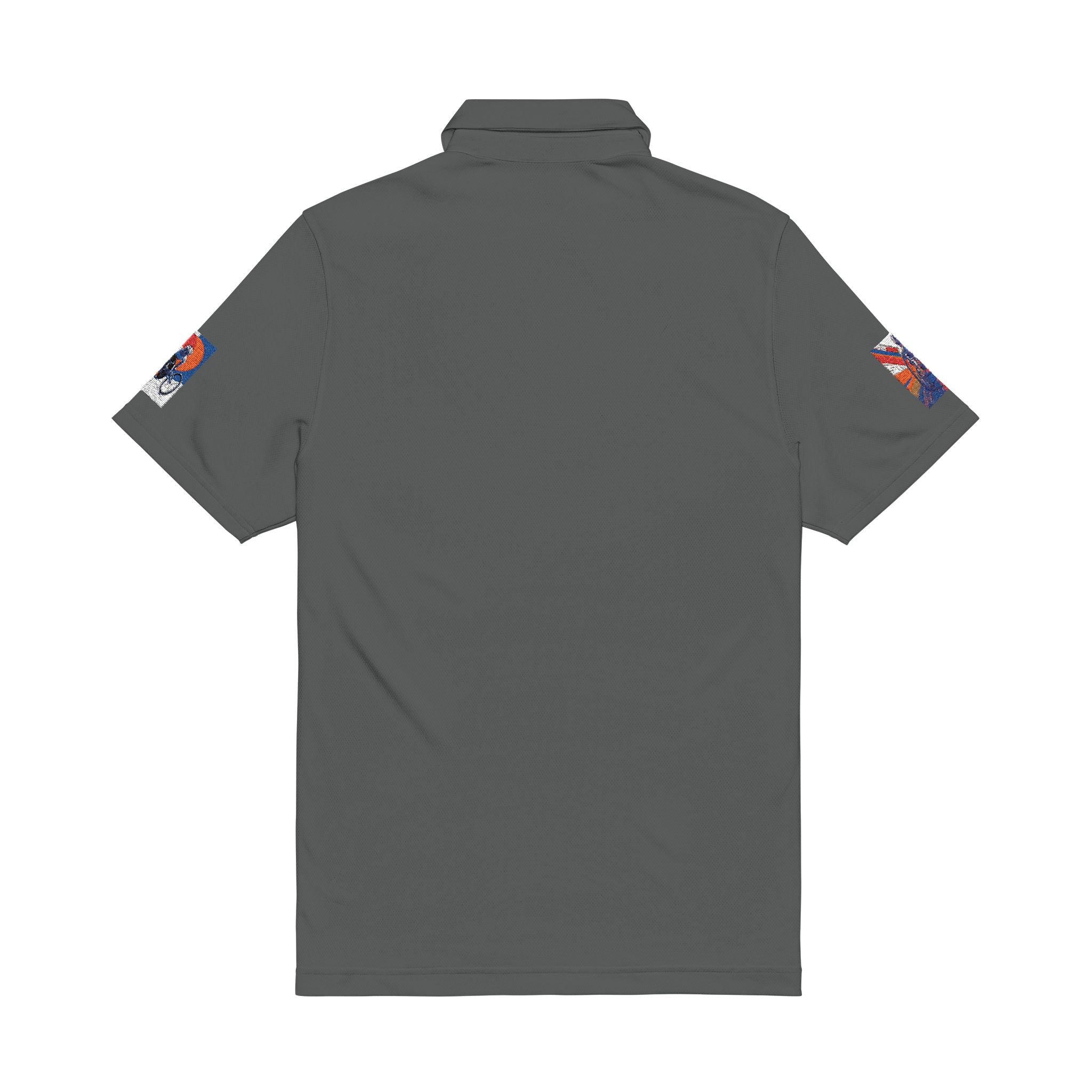 Men's Performance Polo Shirt wheelchair course , Stylish Athletic Wear, Casual Golf Shirt, Great for Summer Outings, Ideal Gift for Dads